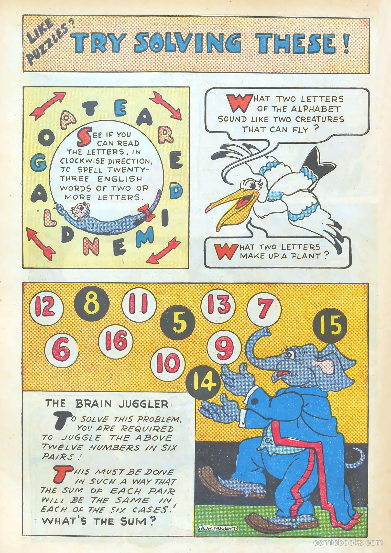 Giggle Comics #47 (1947) — page 50 of 52