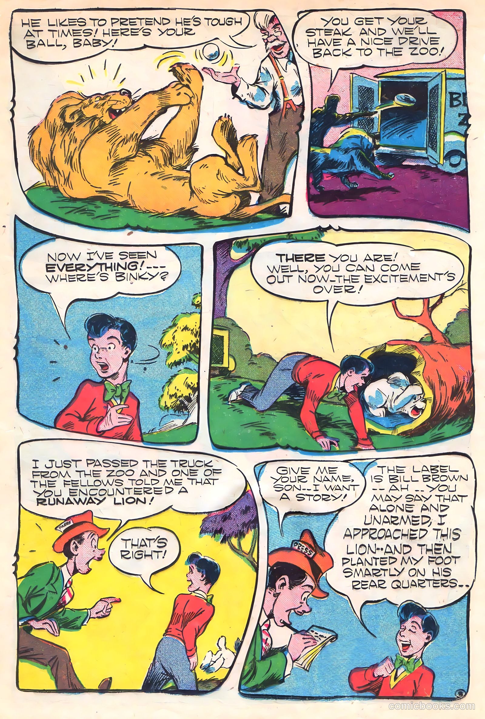 Giggle Comics #48 (1947) — page 34 of 52