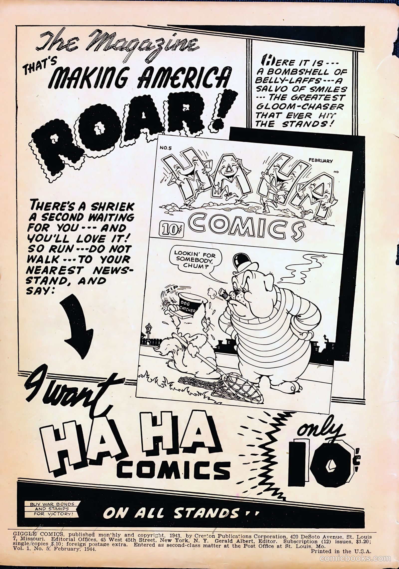 Giggle Comics #5 (1944) — page 2 of 60