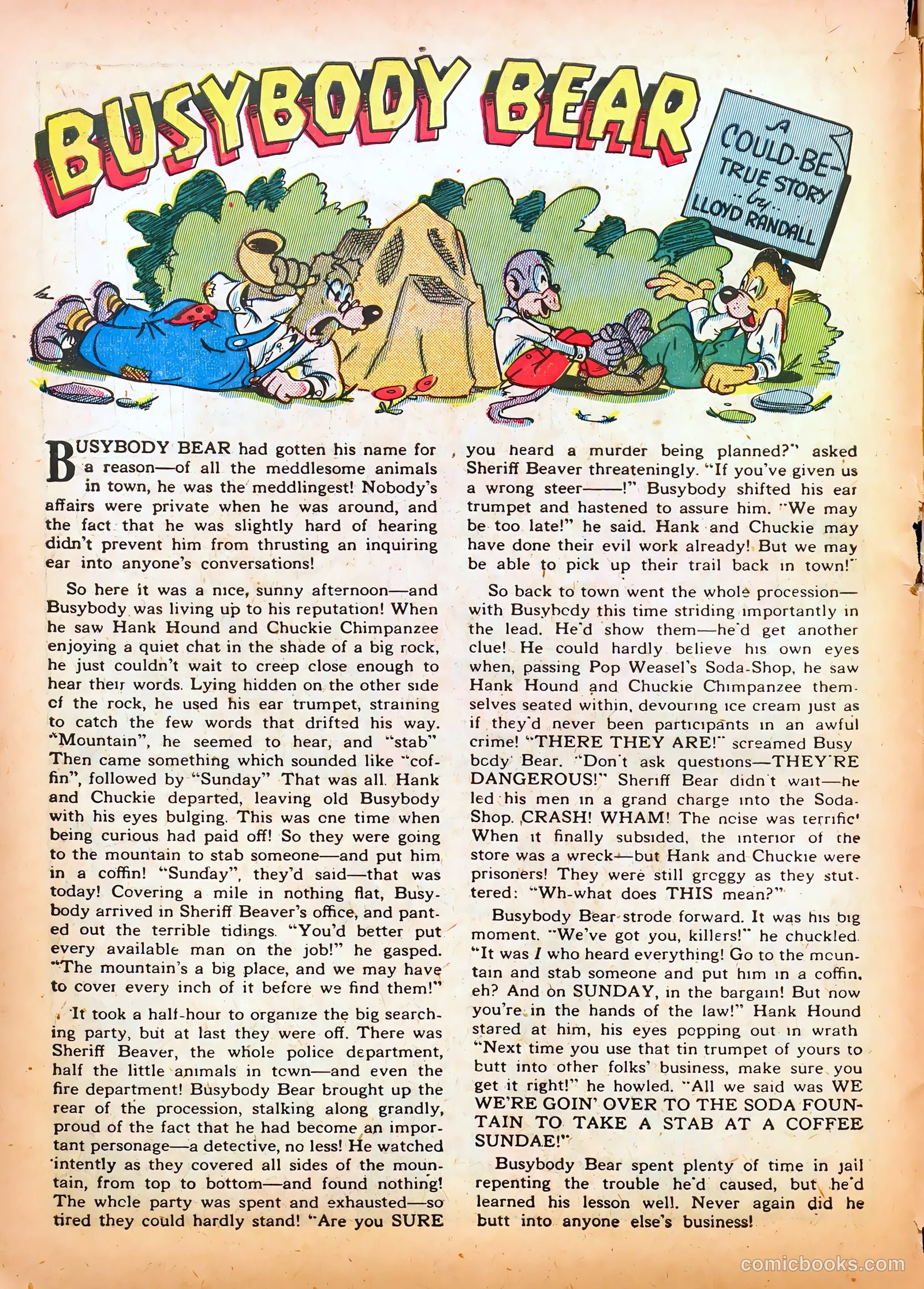 Giggle Comics #5 (1944) — page 16 of 60