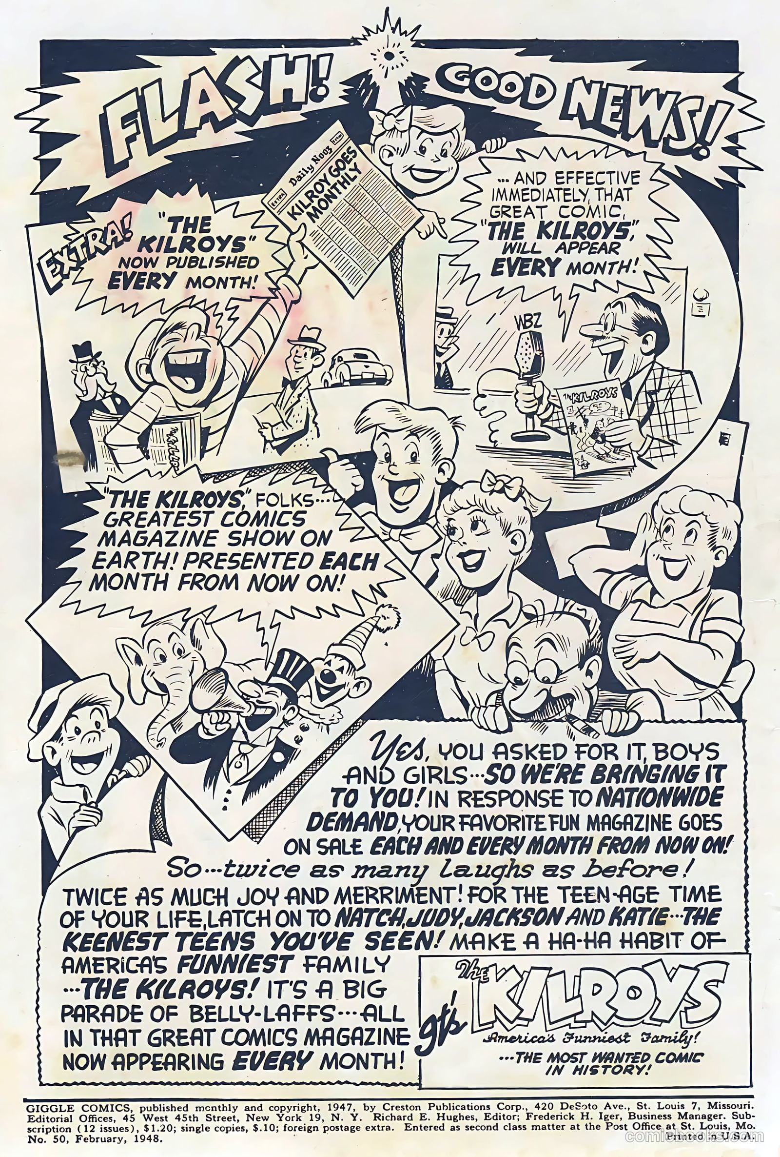 Giggle Comics #50 (1948) — page 2 of 52