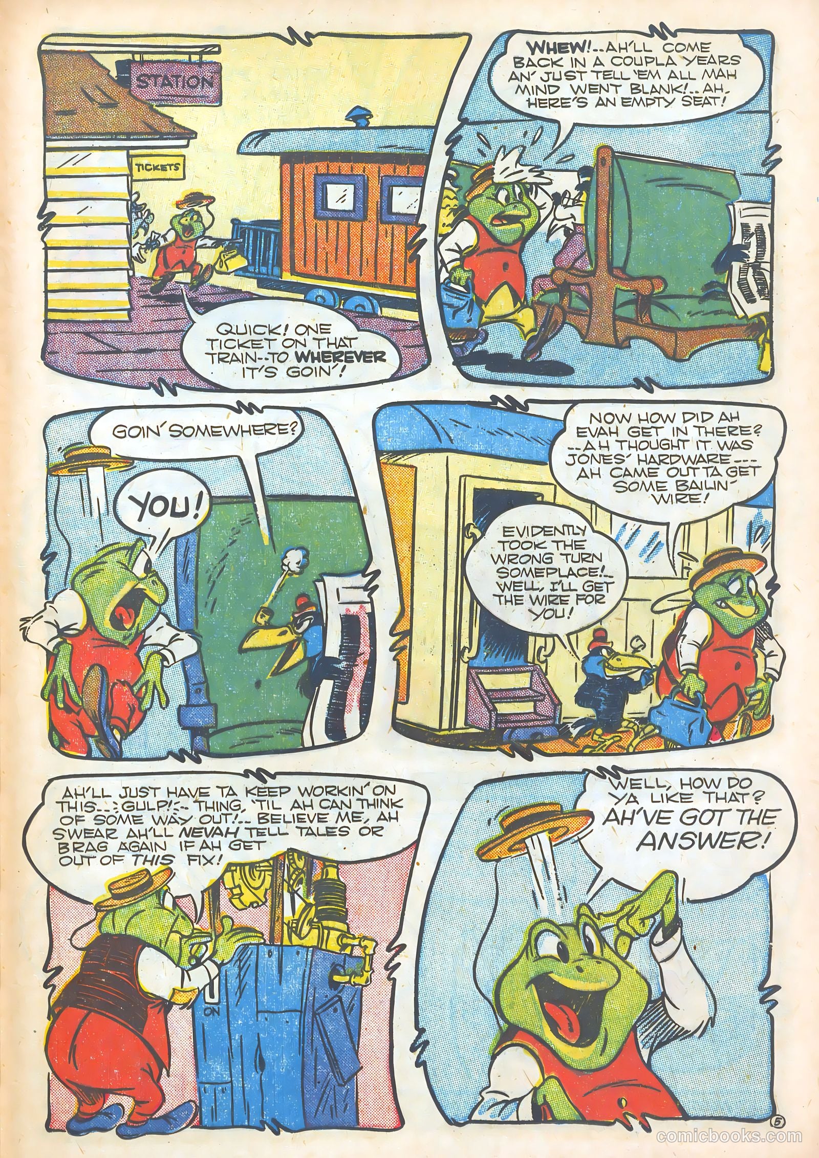 Giggle Comics #53 (1948) — page 37 of 52