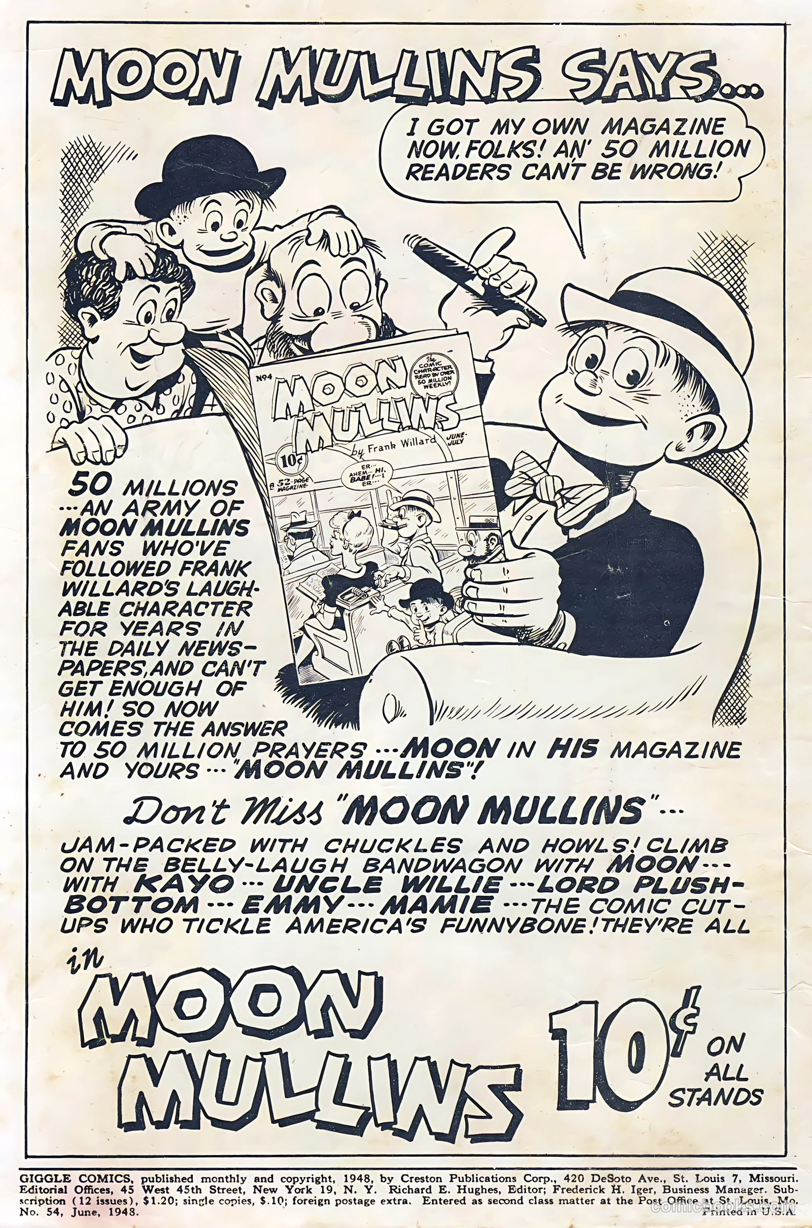 Giggle Comics #54 (1948) — page 2 of 52