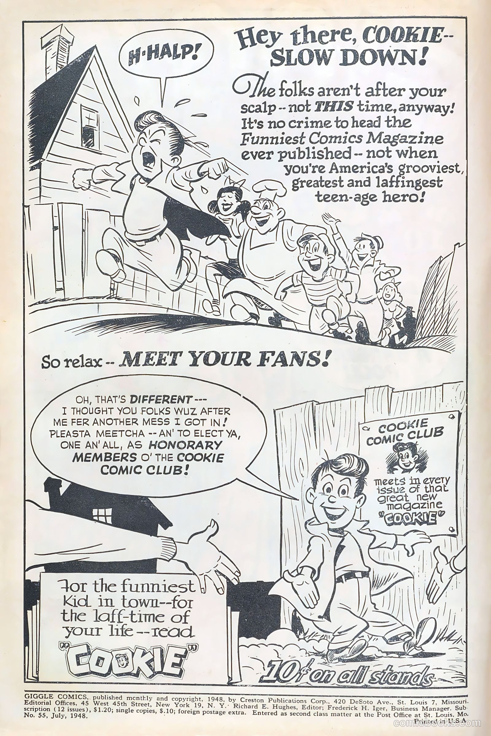 Giggle Comics #55 (1948) — page 2 of 52