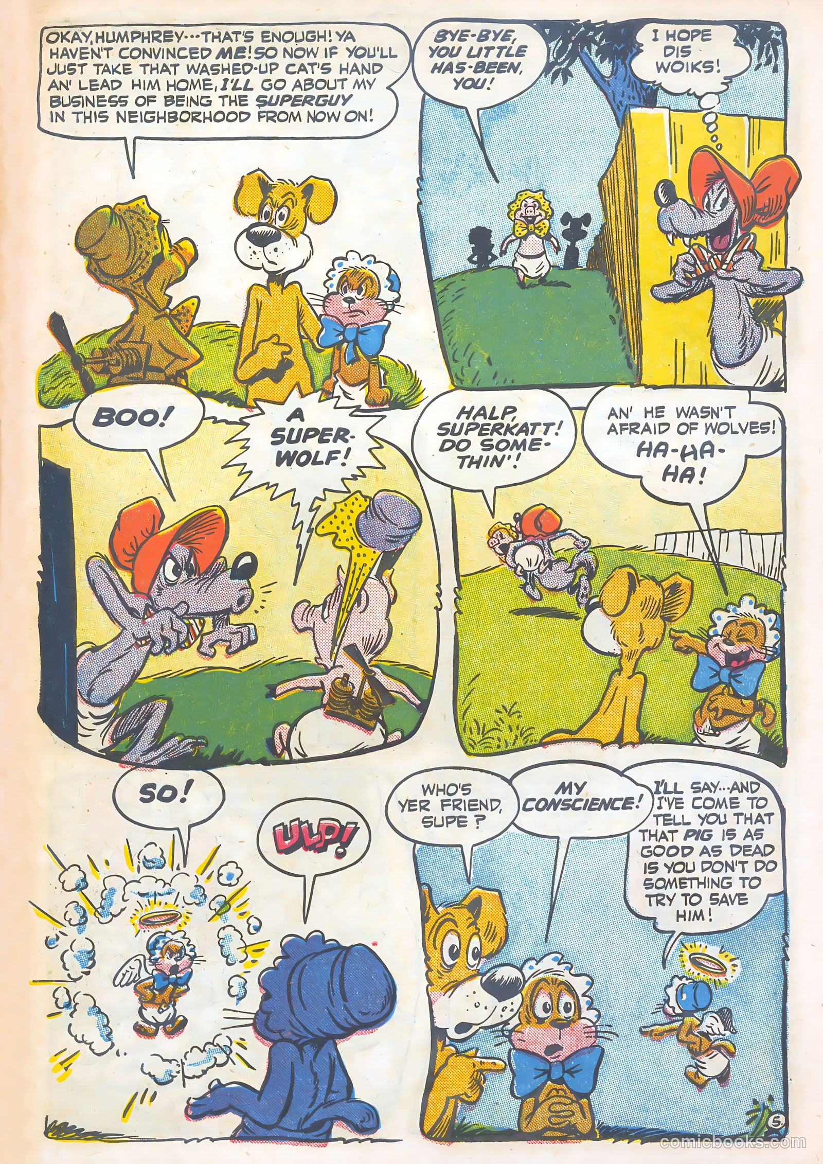 Giggle Comics #55 (1948) — page 7 of 52