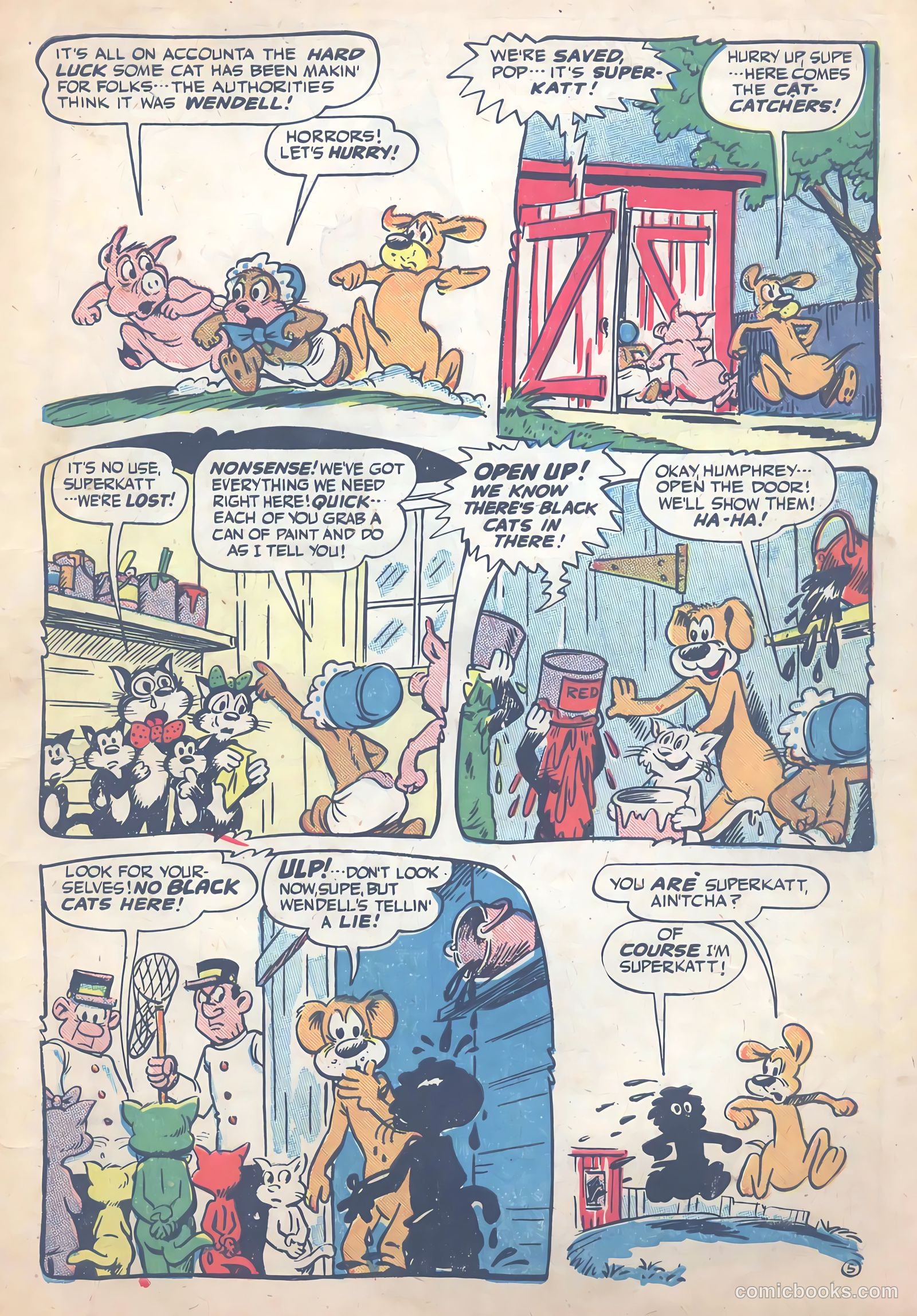 Giggle Comics #56 (1948) — page 7 of 52