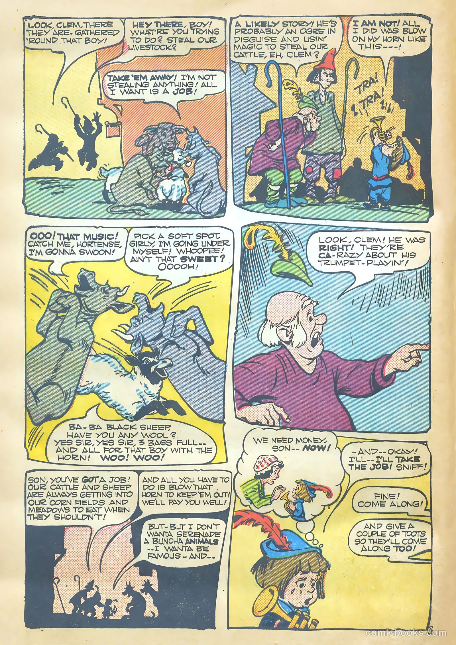 Giggle Comics #60 (1948) — page 40 of 52