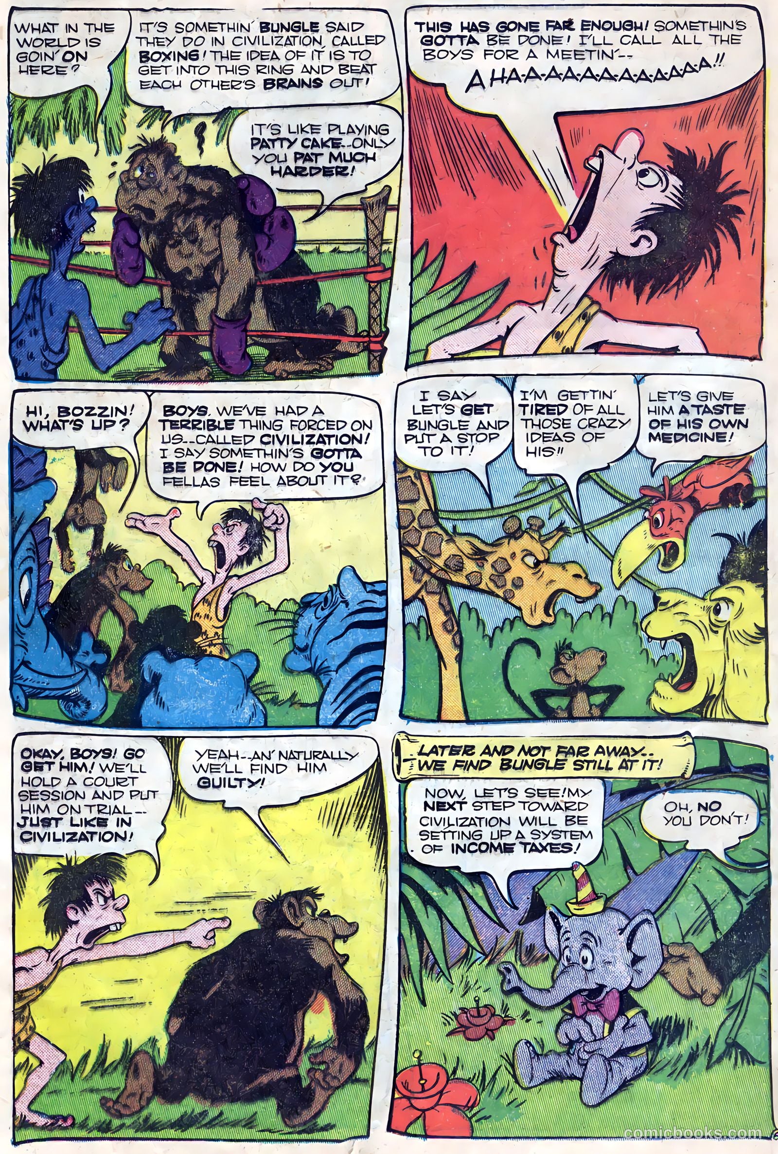 Giggle Comics #62 (1949) — page 36 of 52