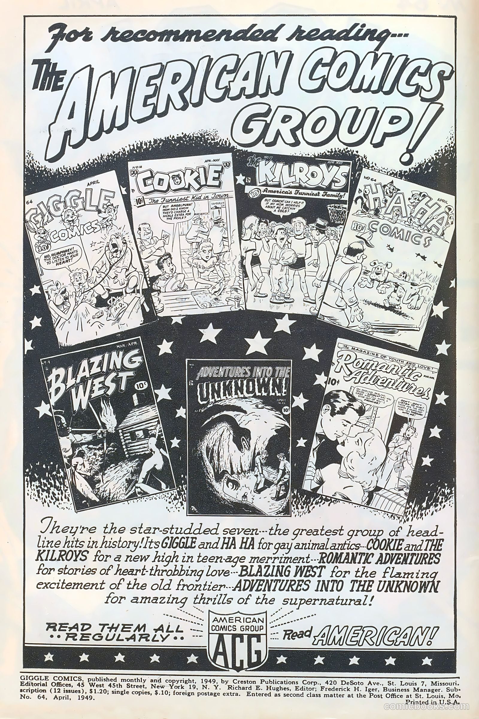 Giggle Comics #64 (1949) — page 2 of 52