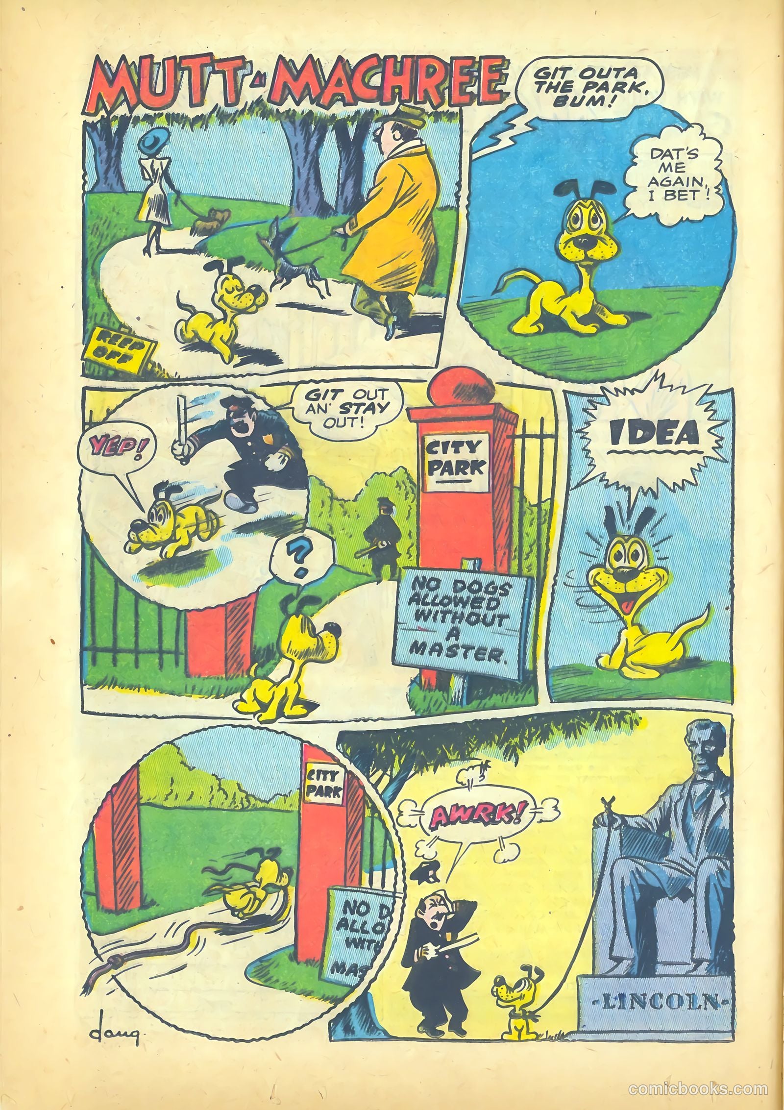 Giggle Comics #65 (1949) — page 36 of 52