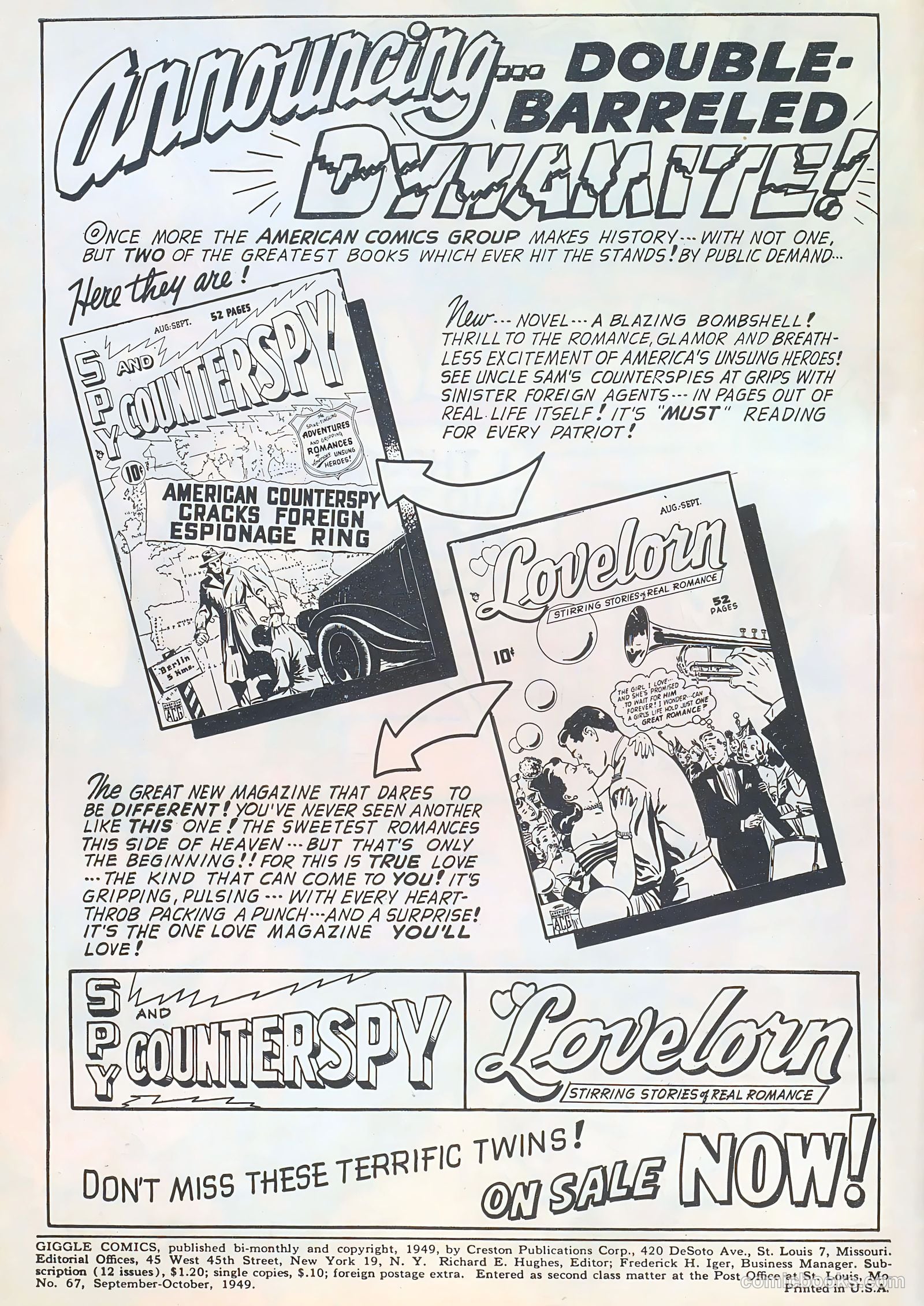 Giggle Comics #67 (1949) — page 2 of 52