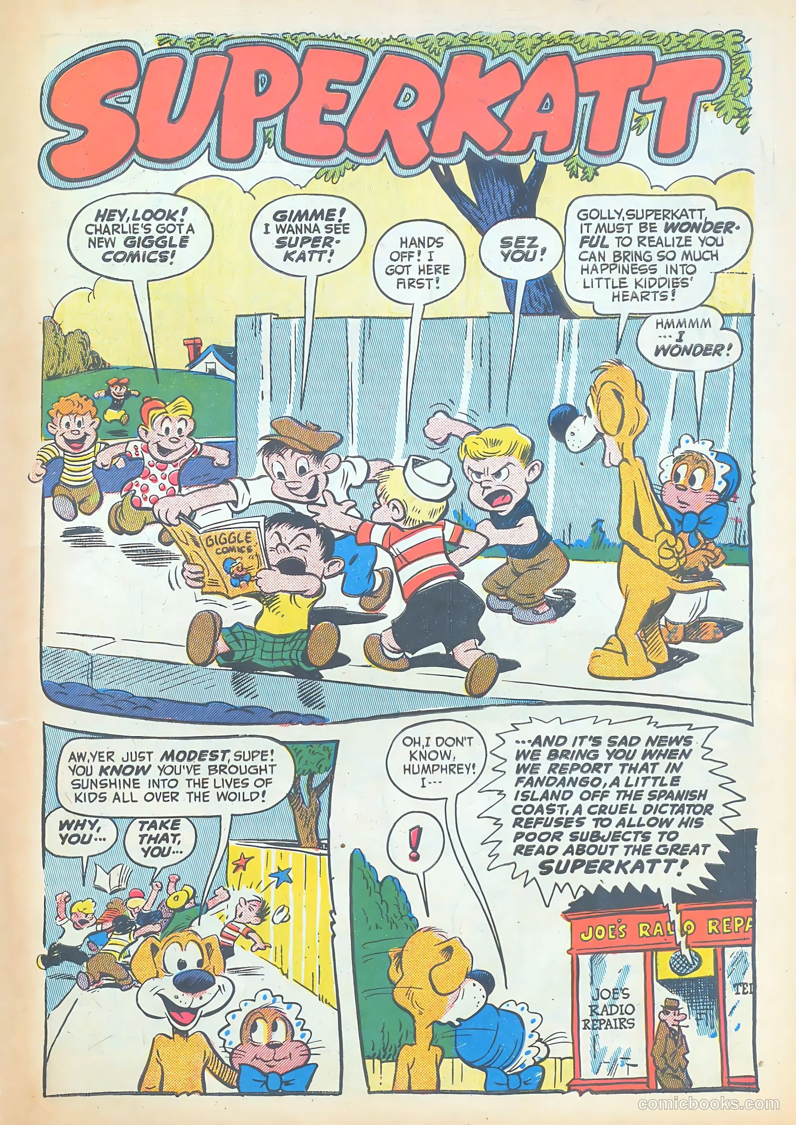 Giggle Comics #67 (1949) — page 3 of 52