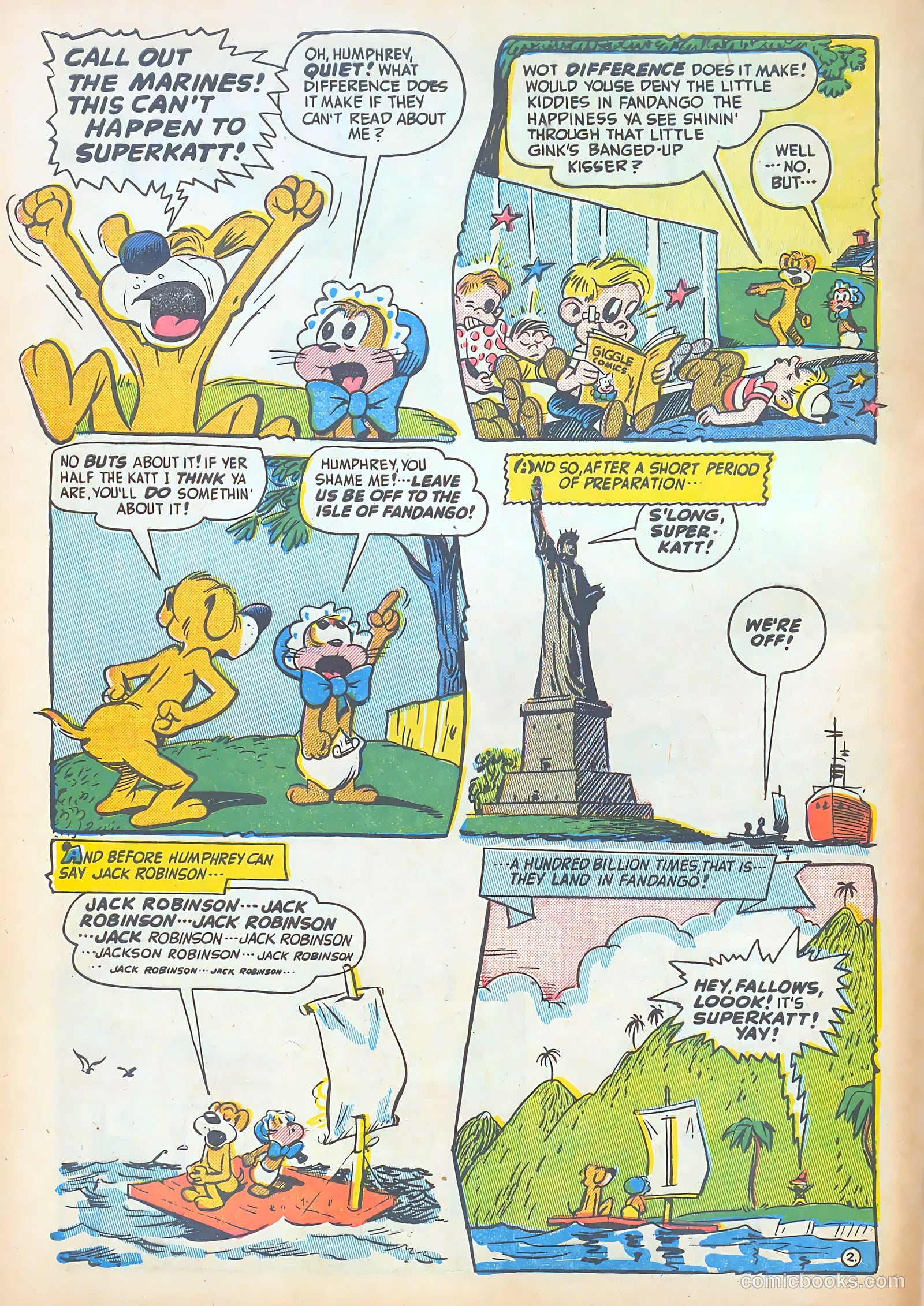 Giggle Comics #67 (1949) — page 4 of 52