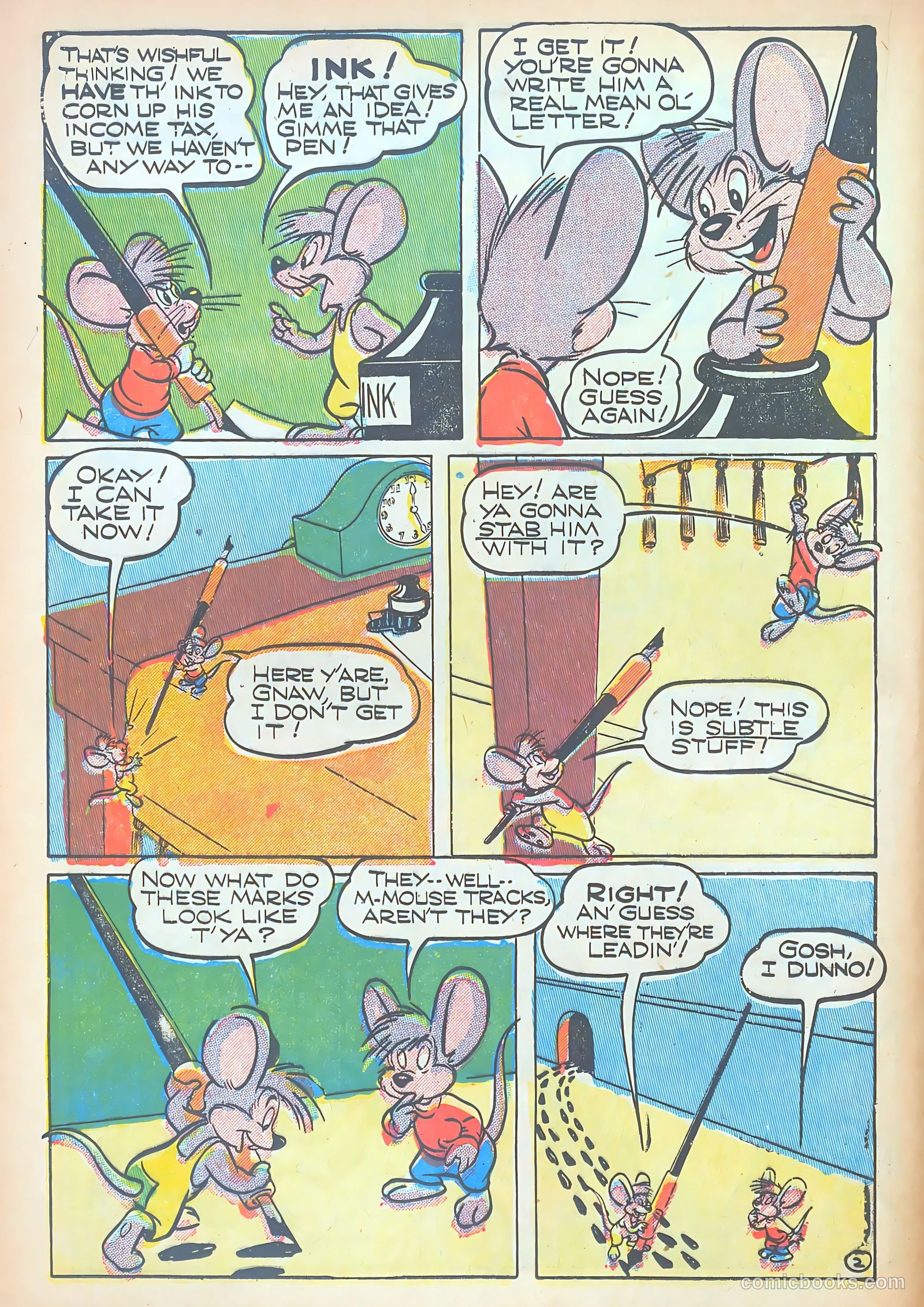 Giggle Comics #68 (1949) — page 34 of 52