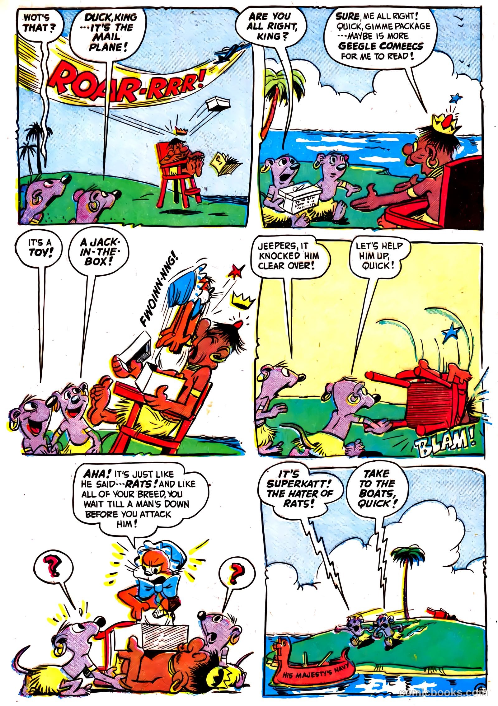 Giggle Comics #70 (1950) — page 8 of 52