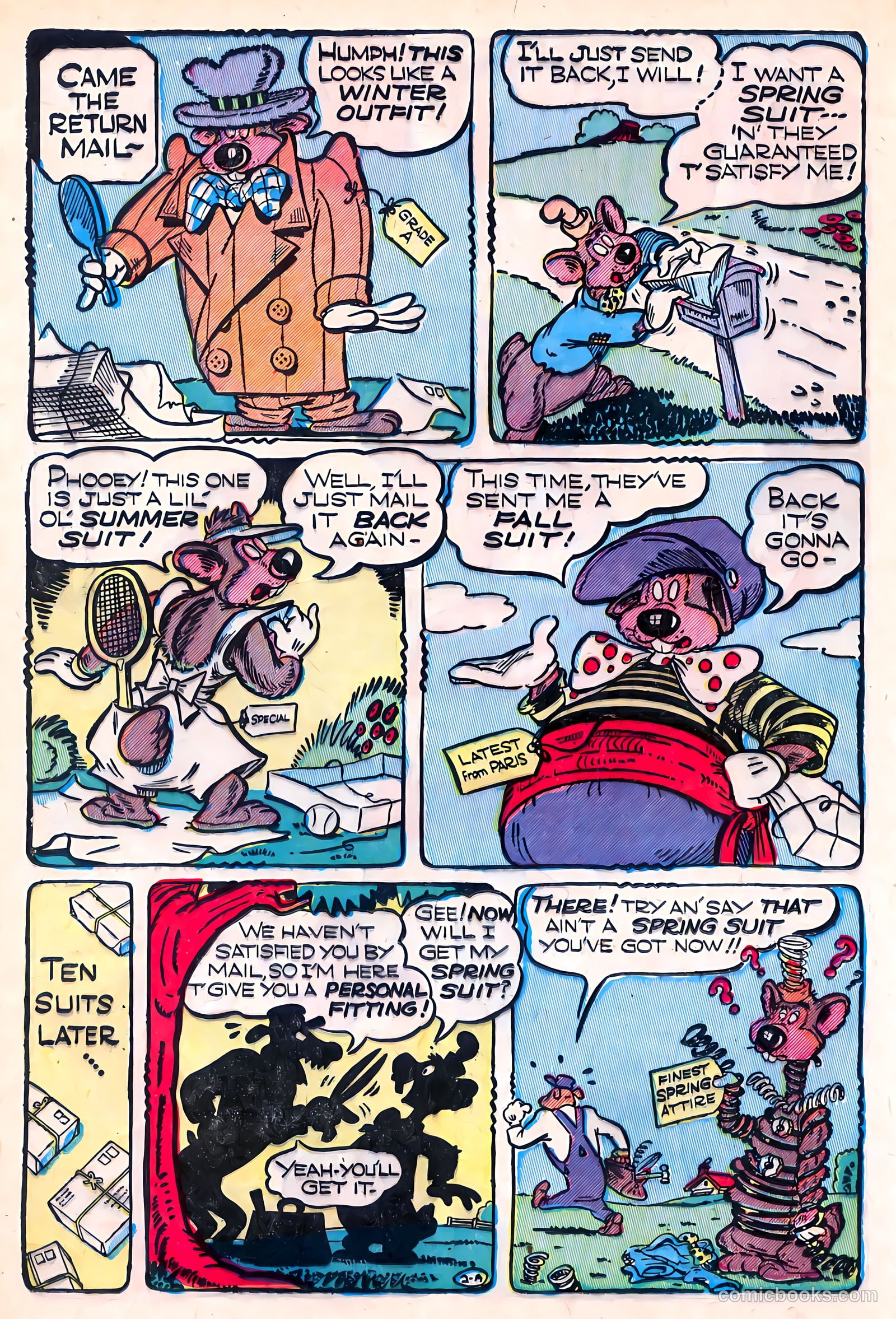 Giggle Comics #71 (1950) — page 34 of 52