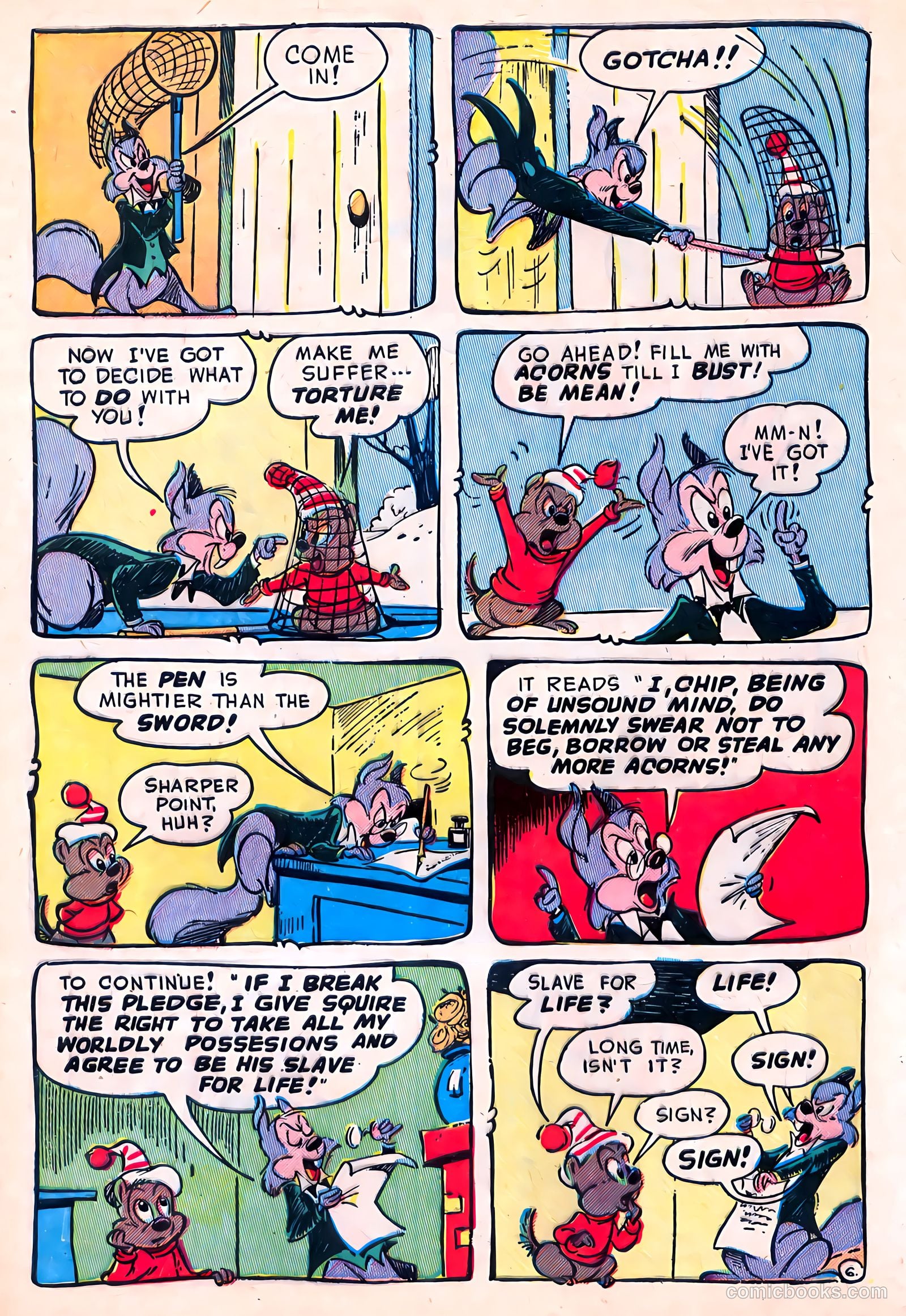 Giggle Comics #71 (1950) — page 40 of 52