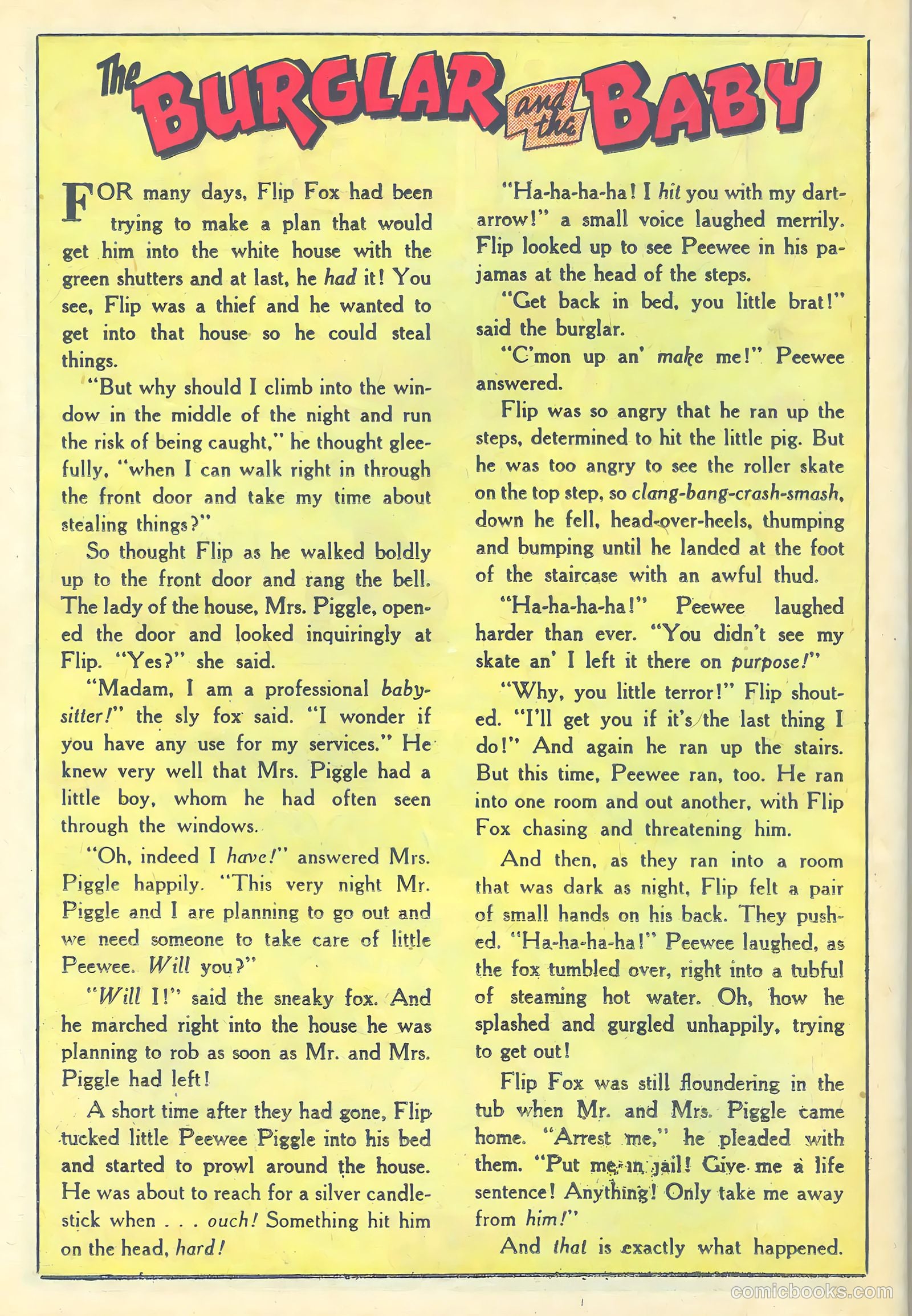 Giggle Comics #72 (1950) — page 34 of 52