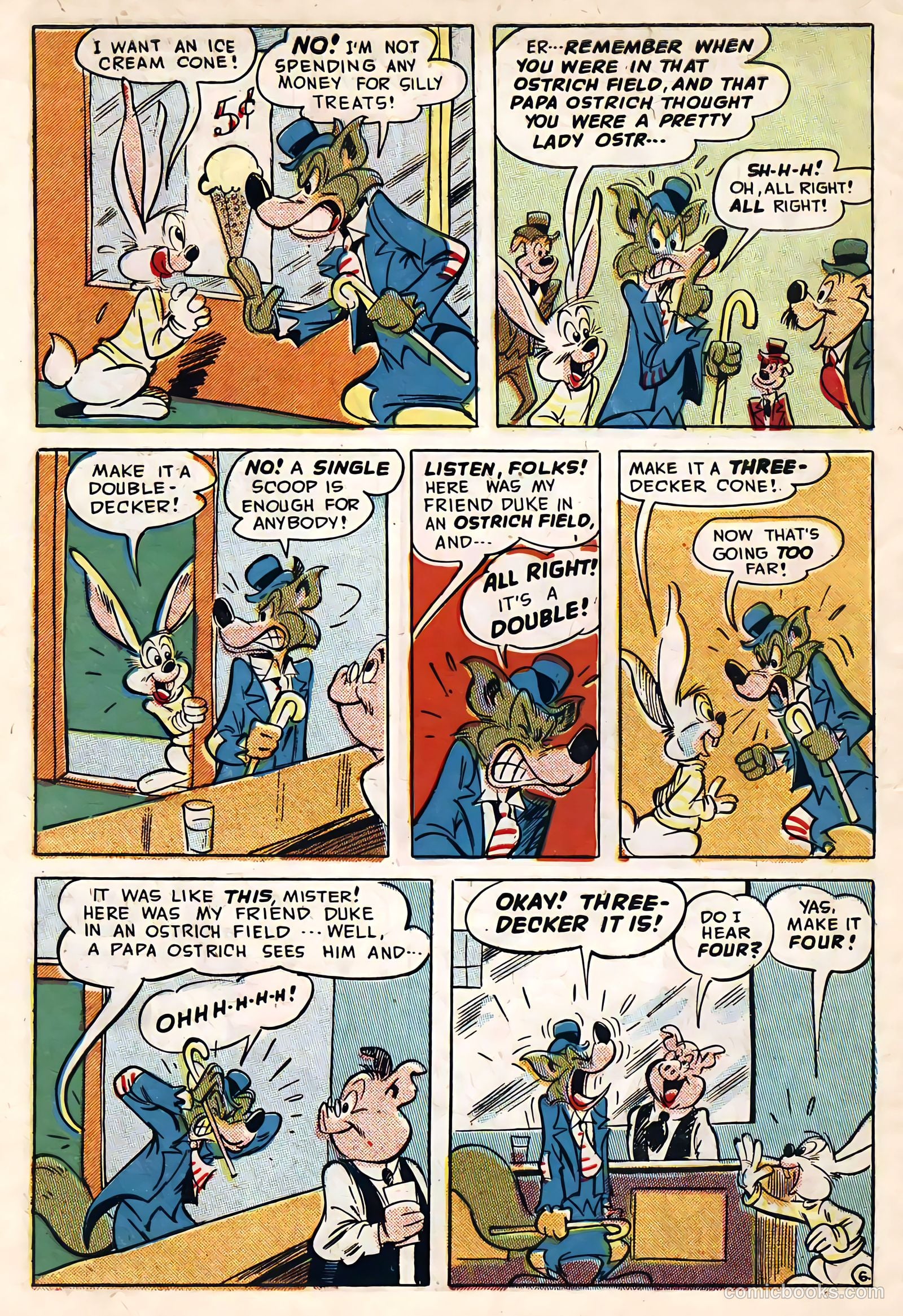 Giggle Comics #74 (1950) — page 8 of 52