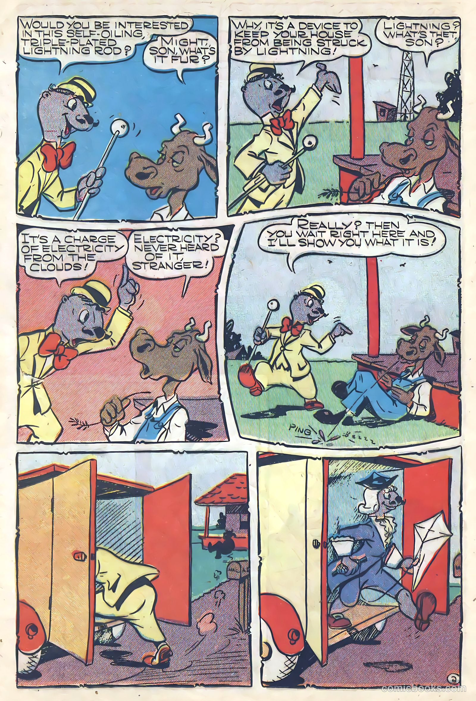 Giggle Comics #74 (1950) — page 36 of 52