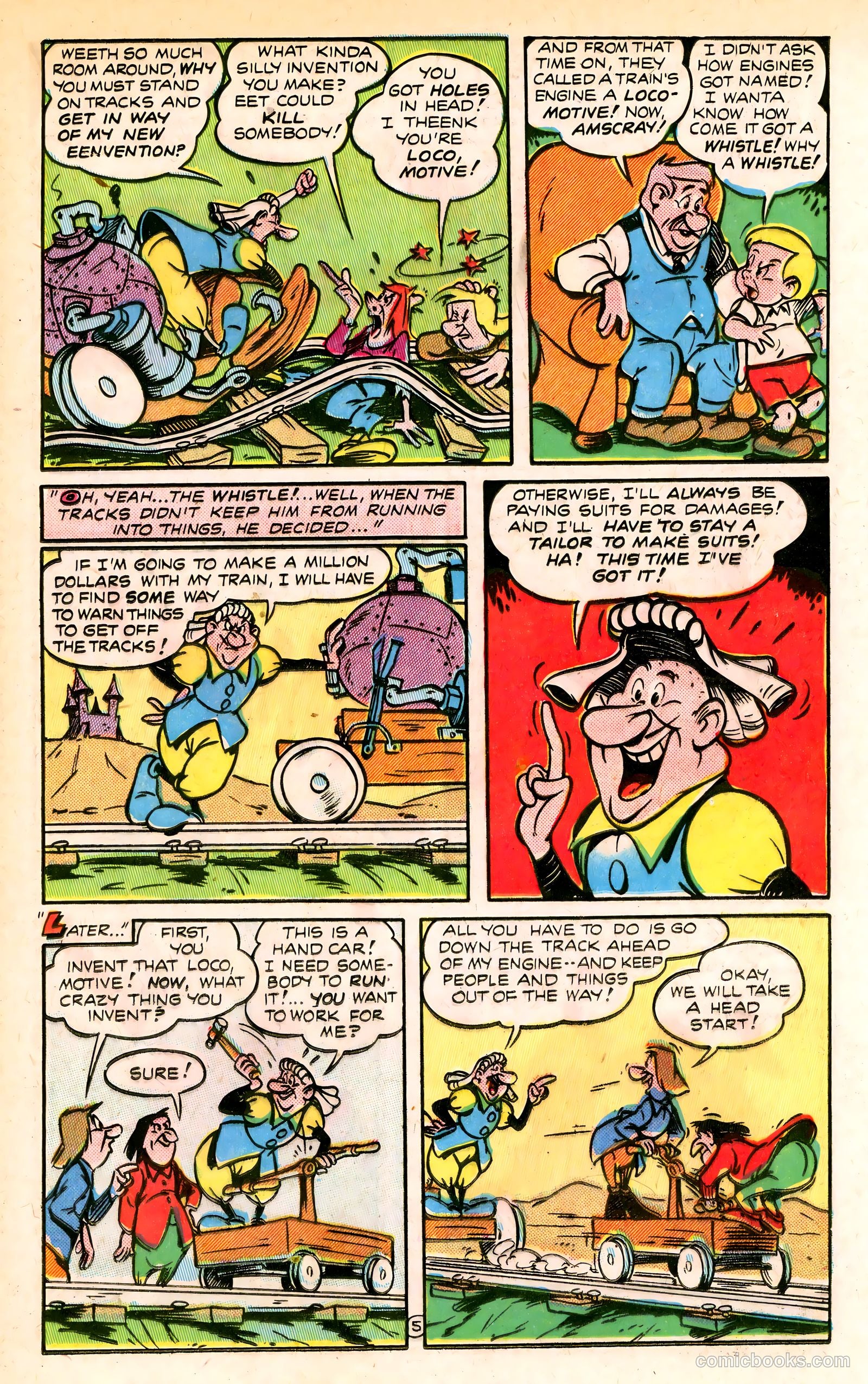 Giggle Comics #76 (1951) — page 31 of 52