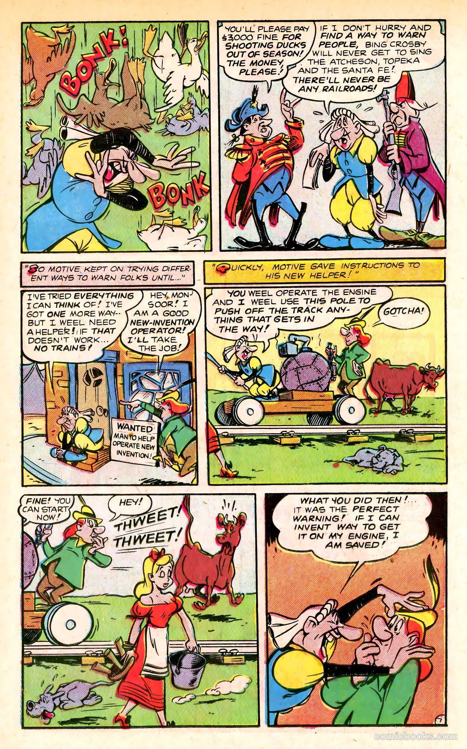 Giggle Comics #76 (1951) — page 33 of 52