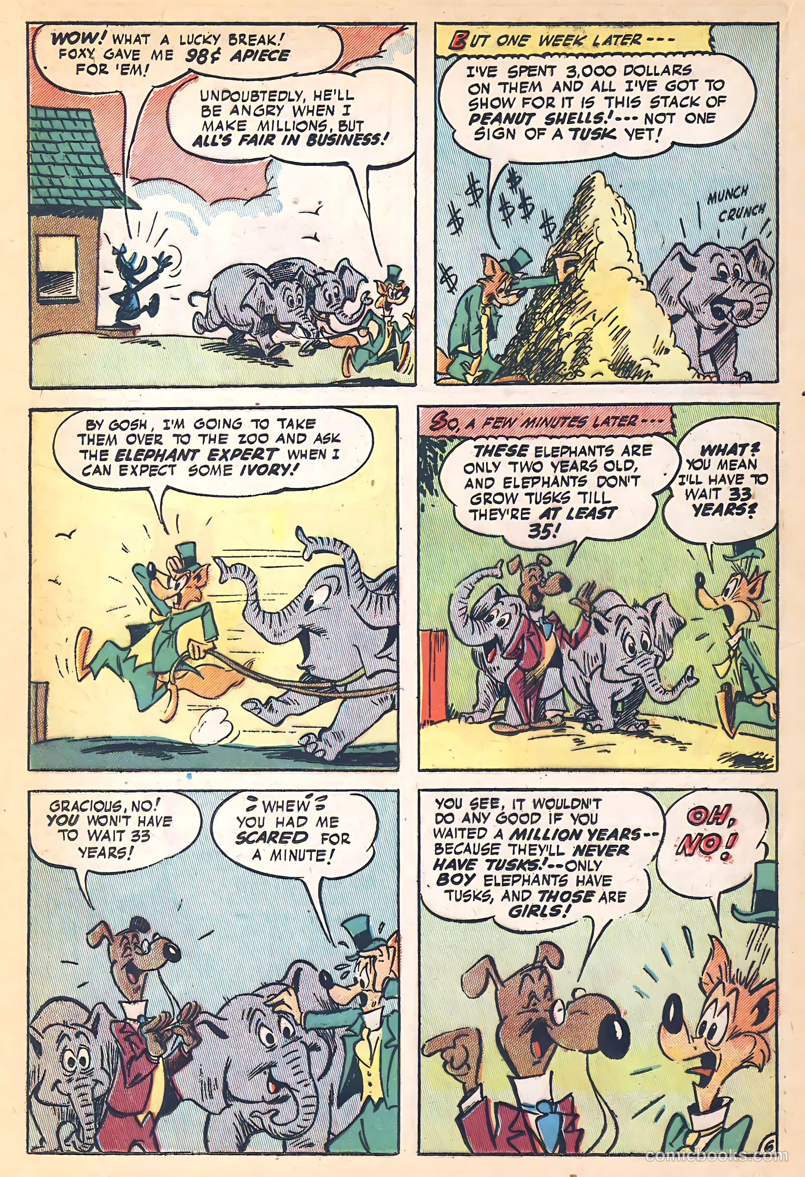 Giggle Comics #77 (1951) — page 34 of 52