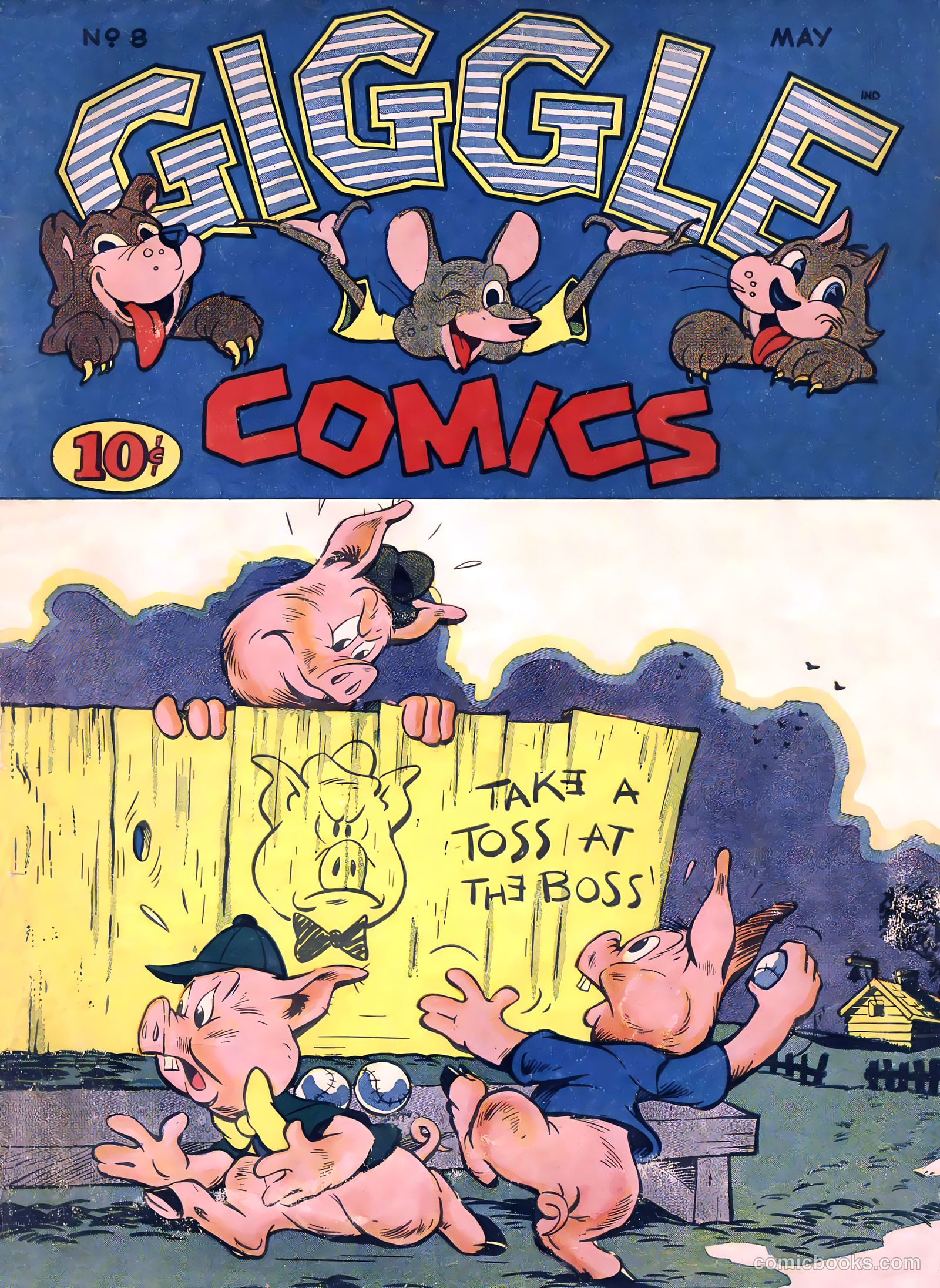 Giggle Comics #8