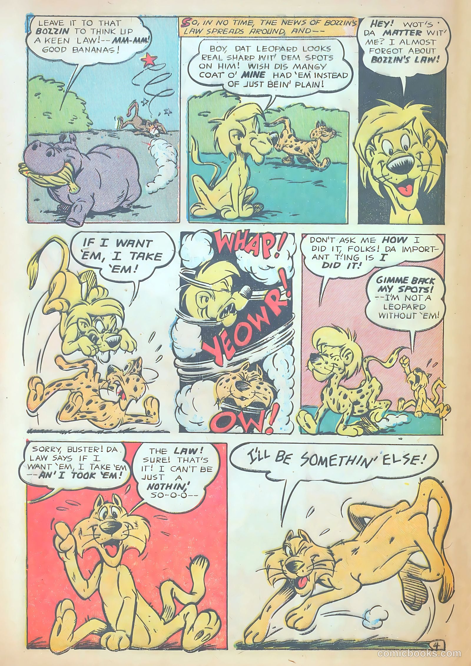 Giggle Comics #81 (1951) — page 6 of 36