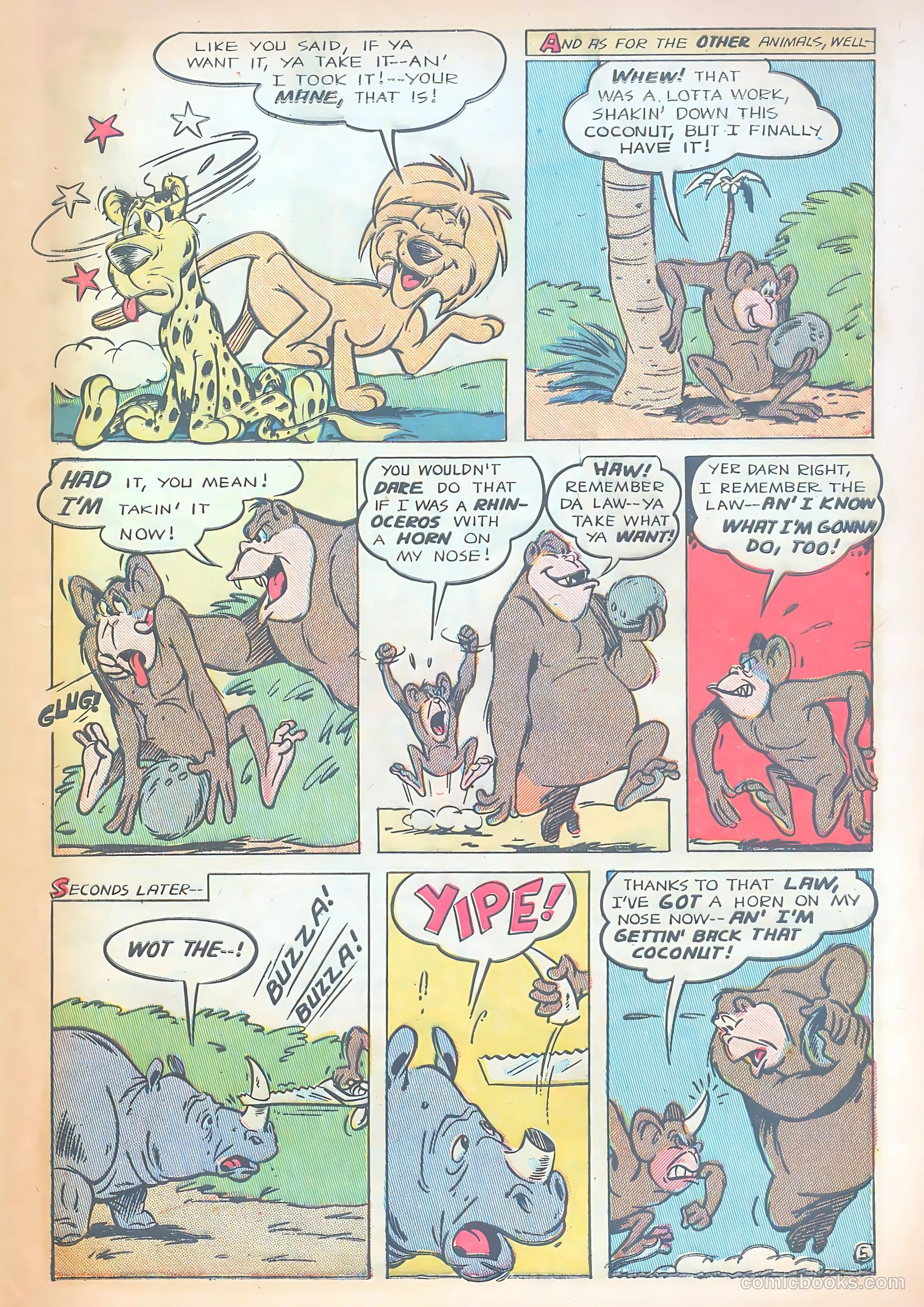 Giggle Comics #81 (1951) — page 7 of 36