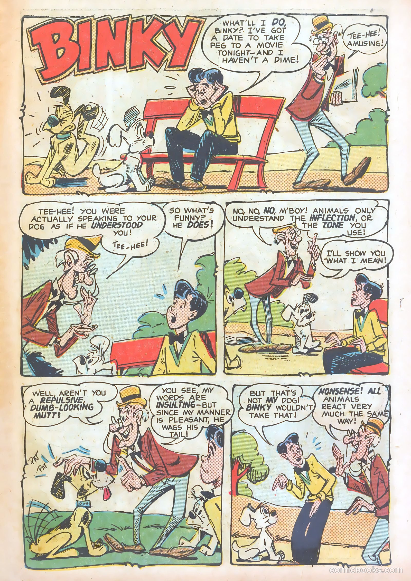 Giggle Comics #82 (1952) — page 9 of 36