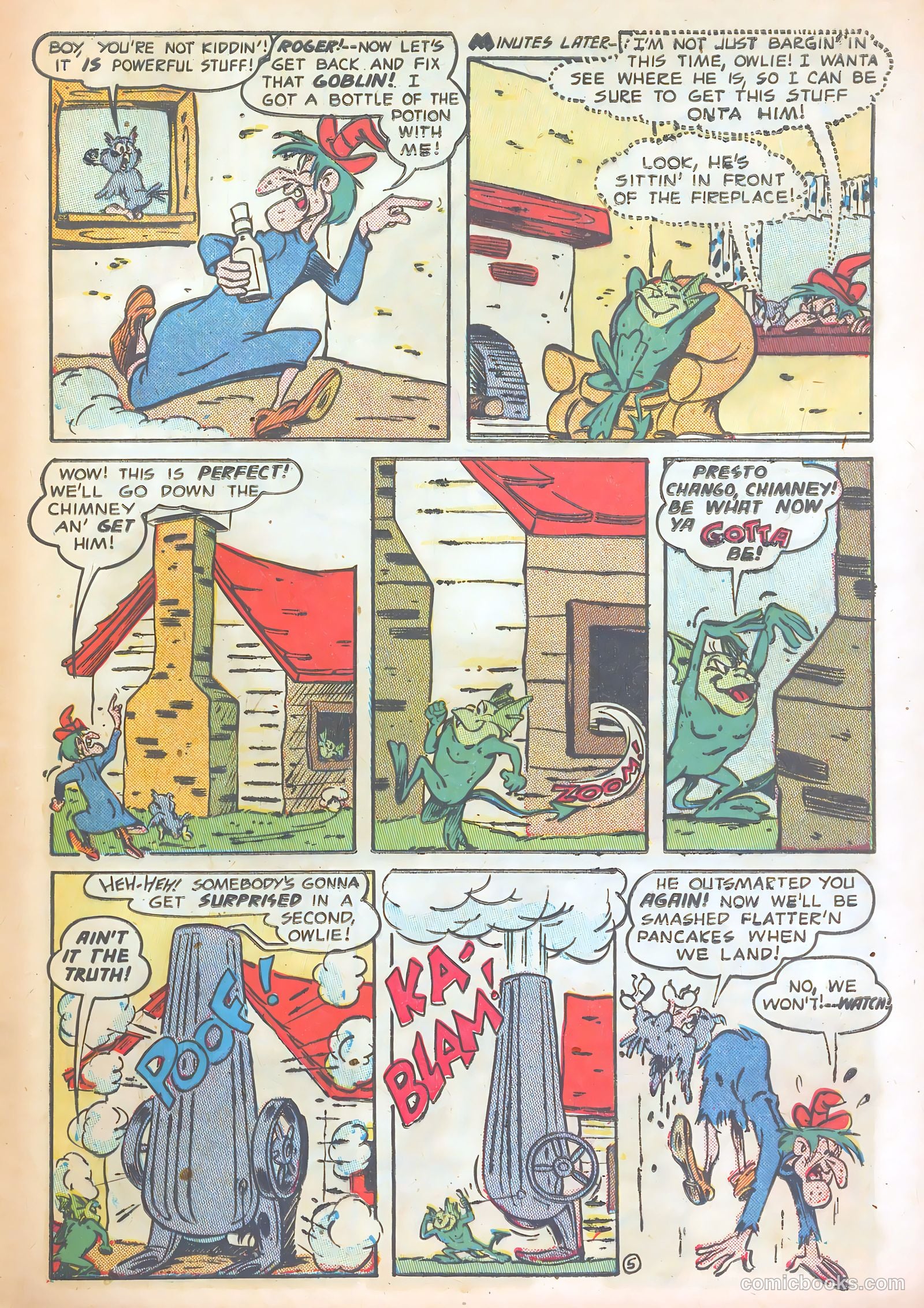 Giggle Comics #82 (1952) — page 27 of 36