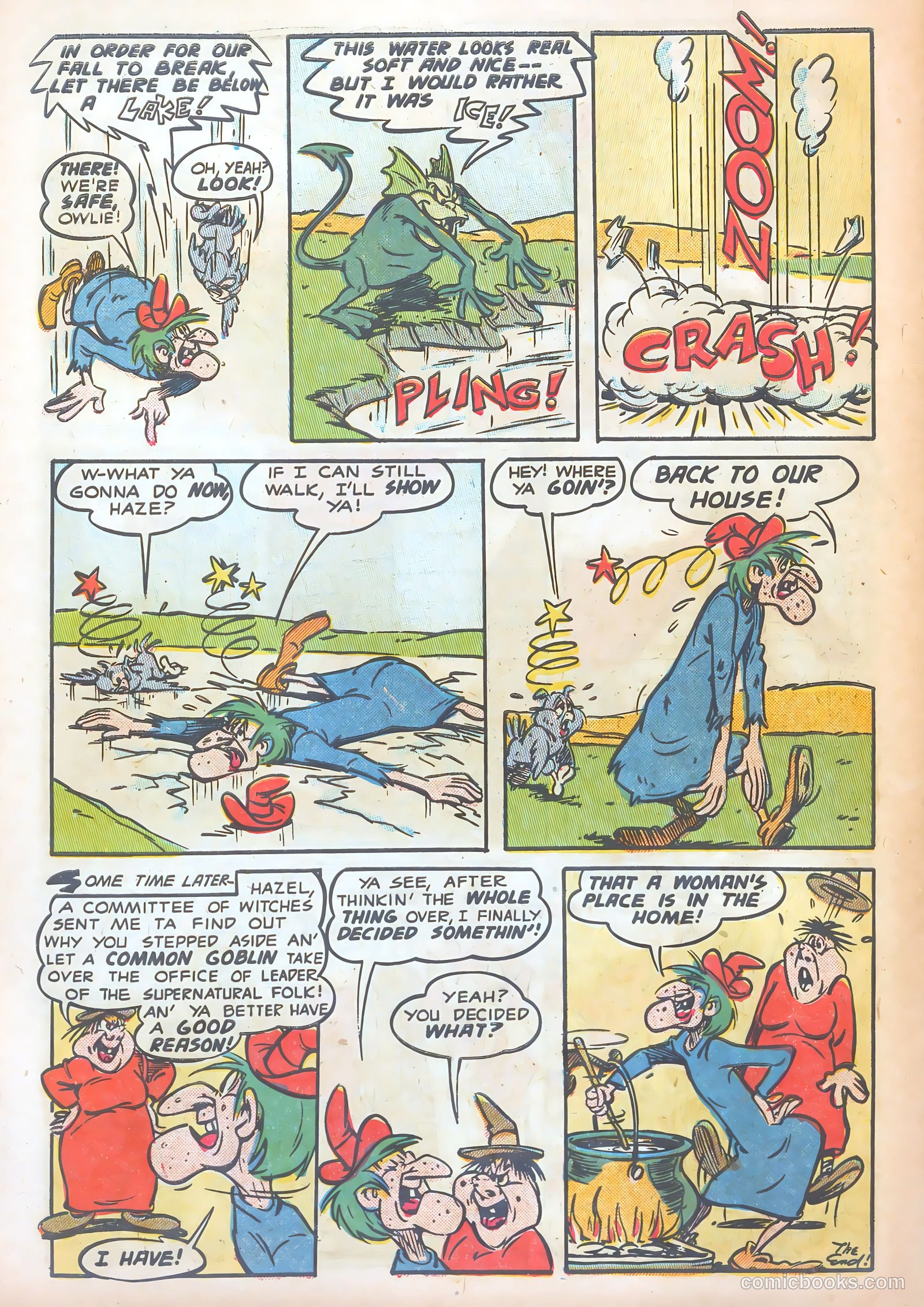Giggle Comics #82 (1952) — page 28 of 36