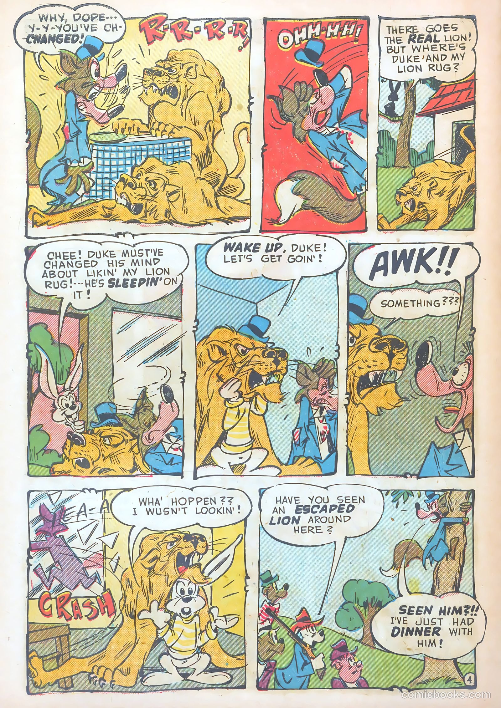 Giggle Comics #82 (1952) — page 32 of 36
