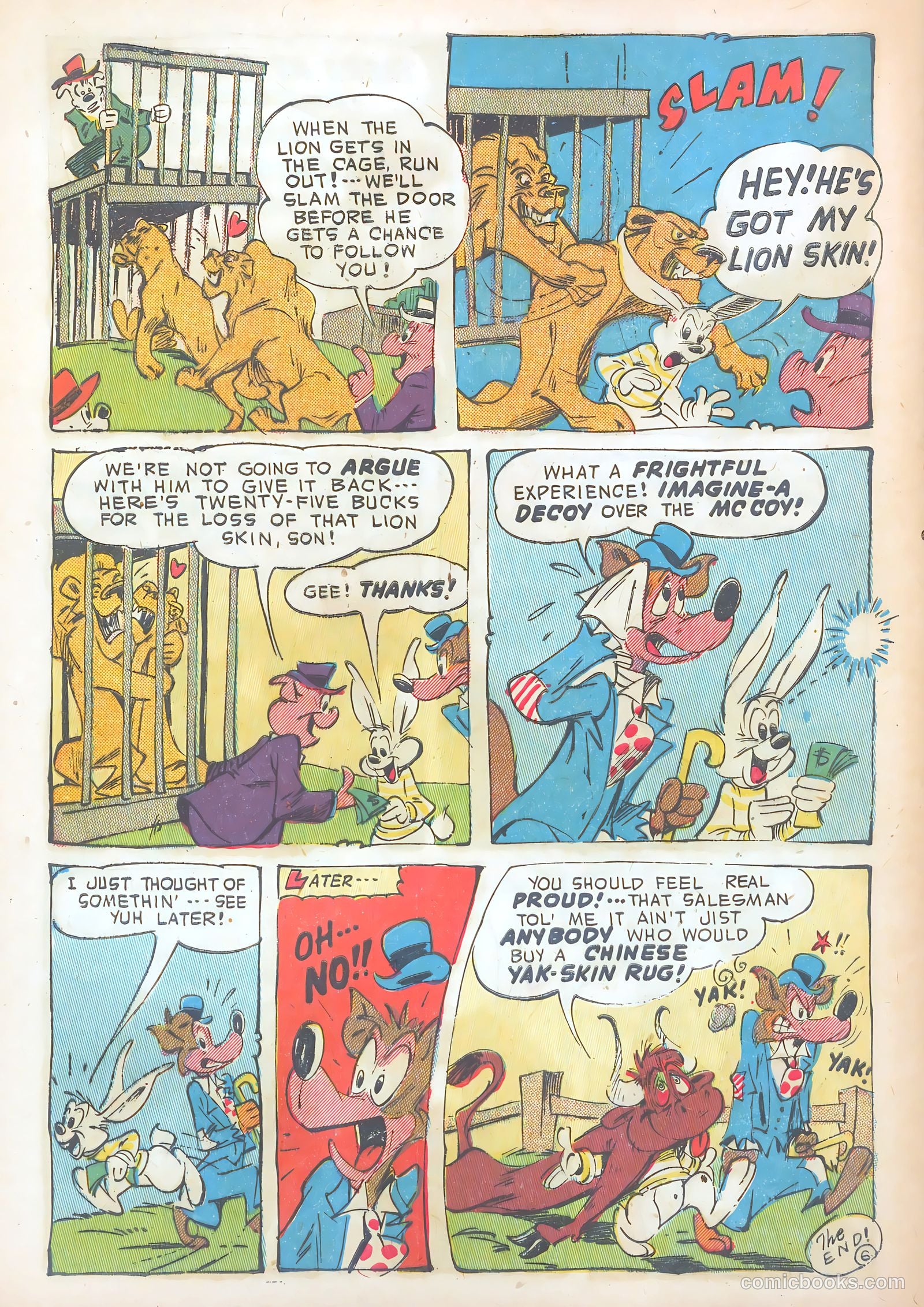 Giggle Comics #82 (1952) — page 34 of 36