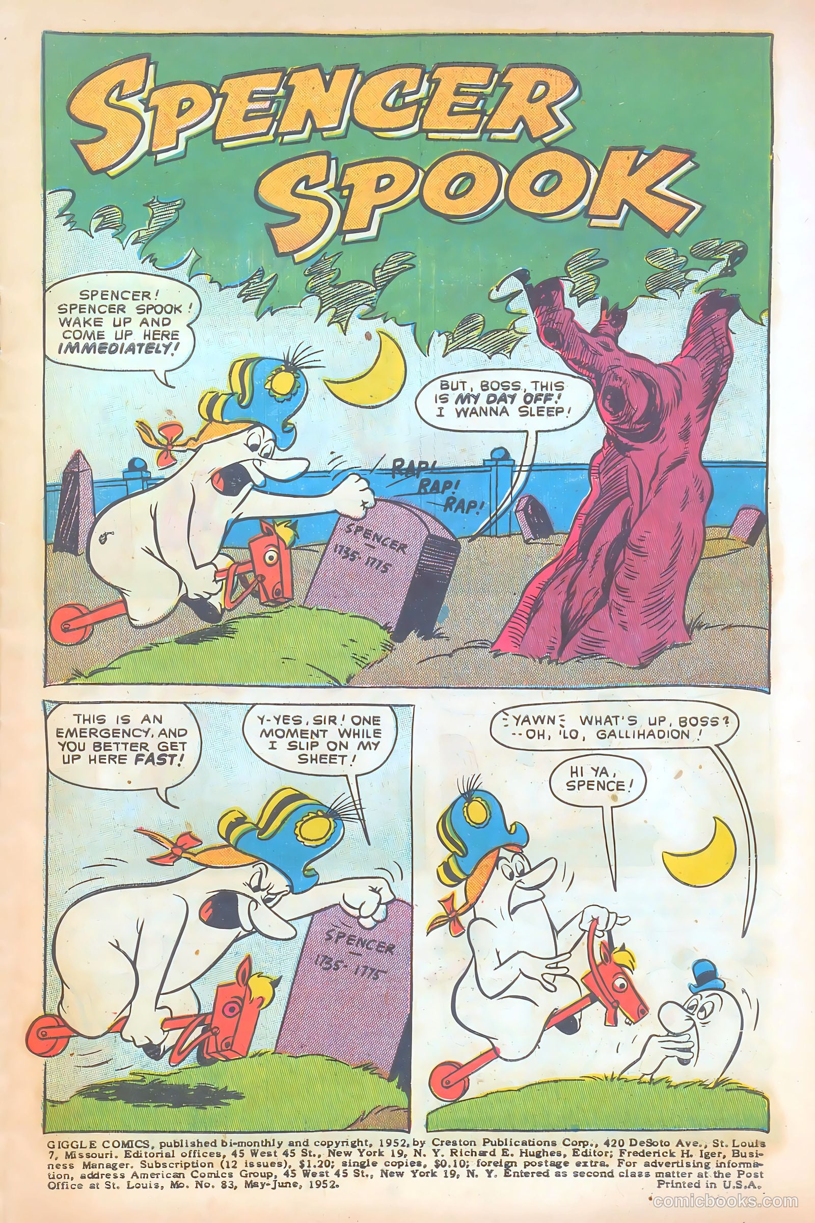 Giggle Comics #83 (1952) — page 3 of 36