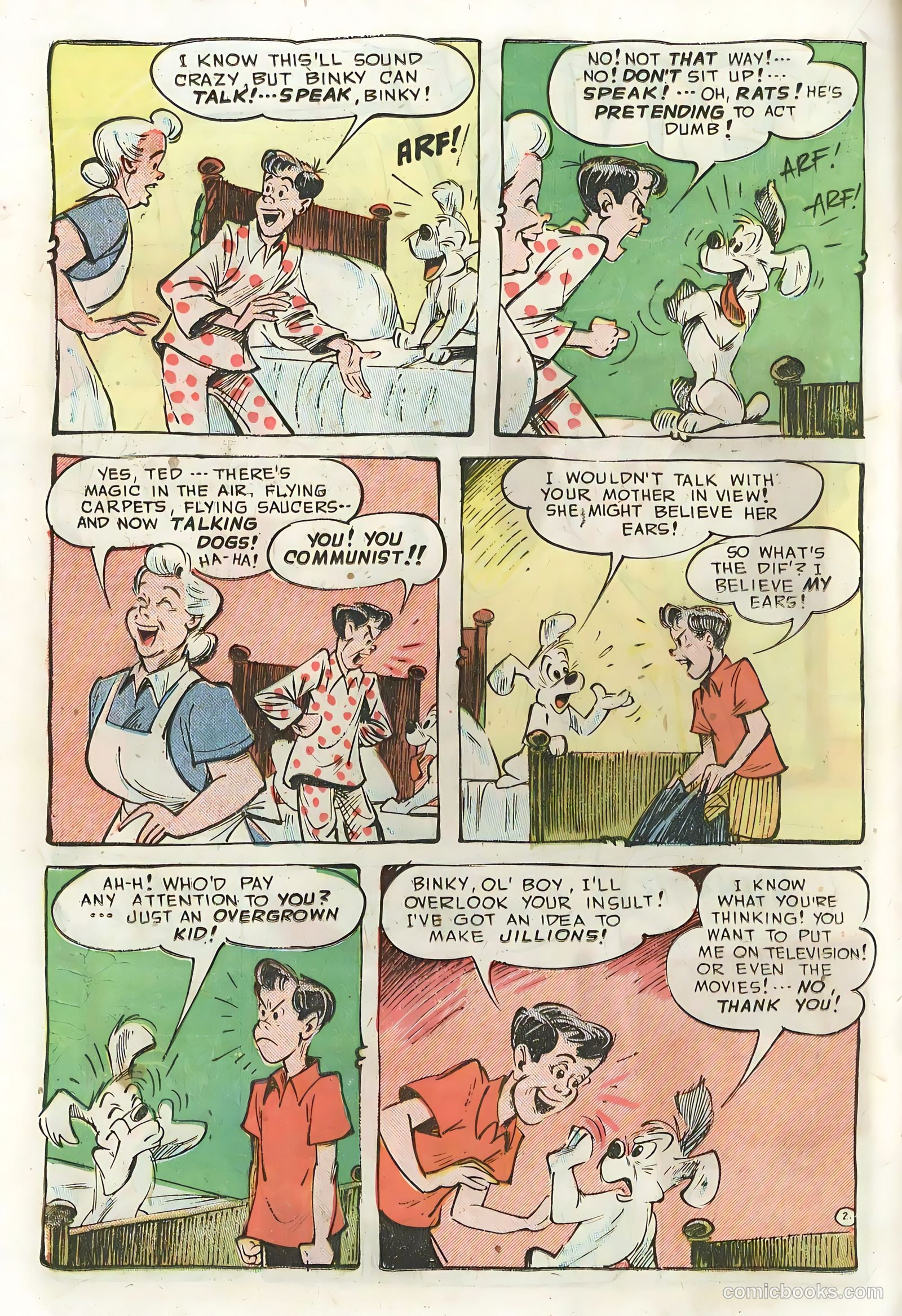 Giggle Comics #84 (1952) — page 18 of 36