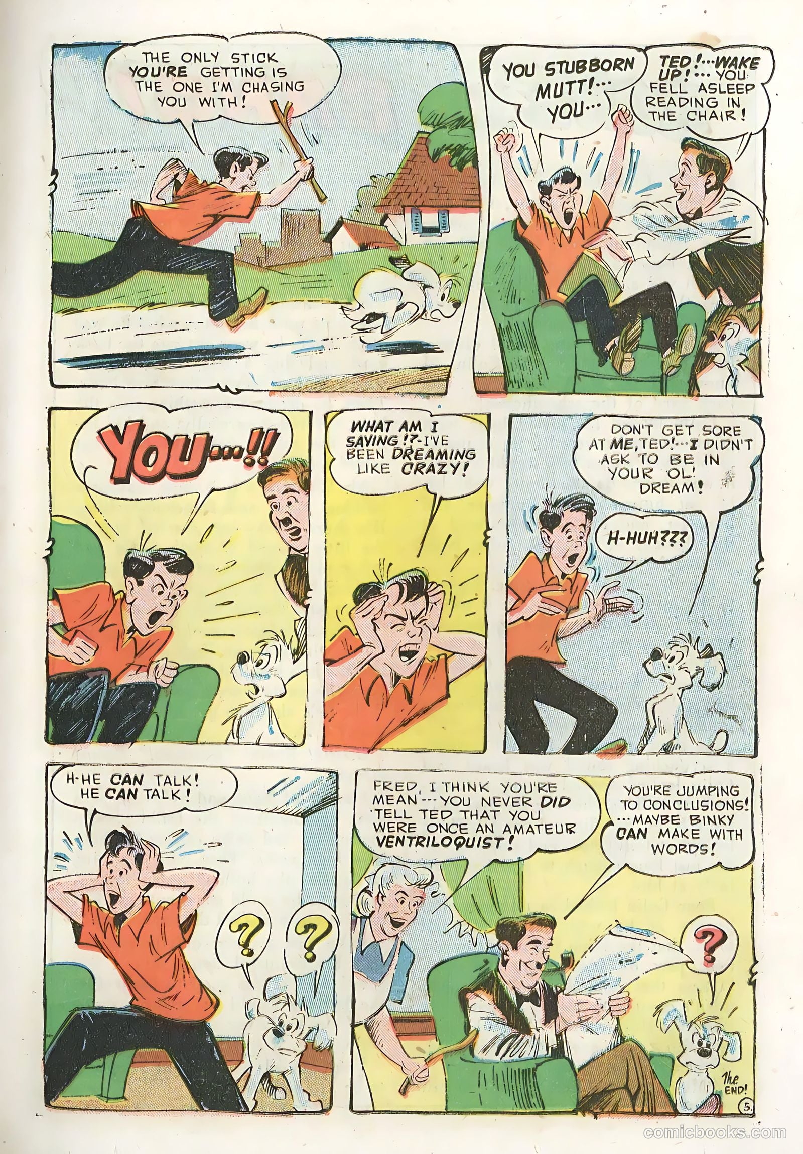 Giggle Comics #84 (1952) — page 21 of 36