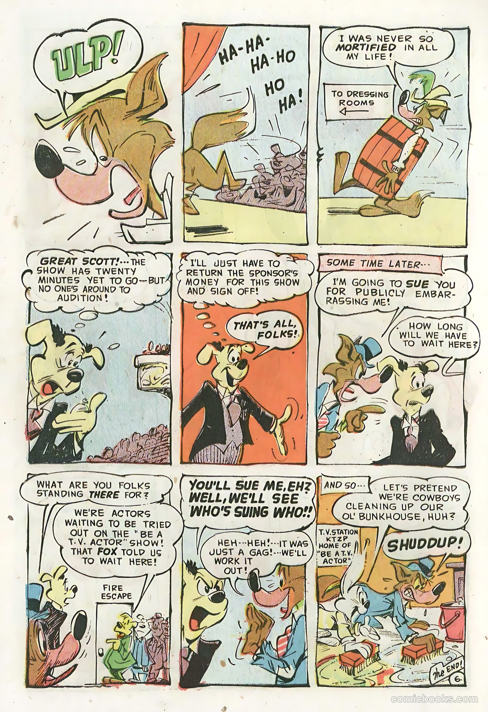 Giggle Comics #84 (1952) — page 34 of 36