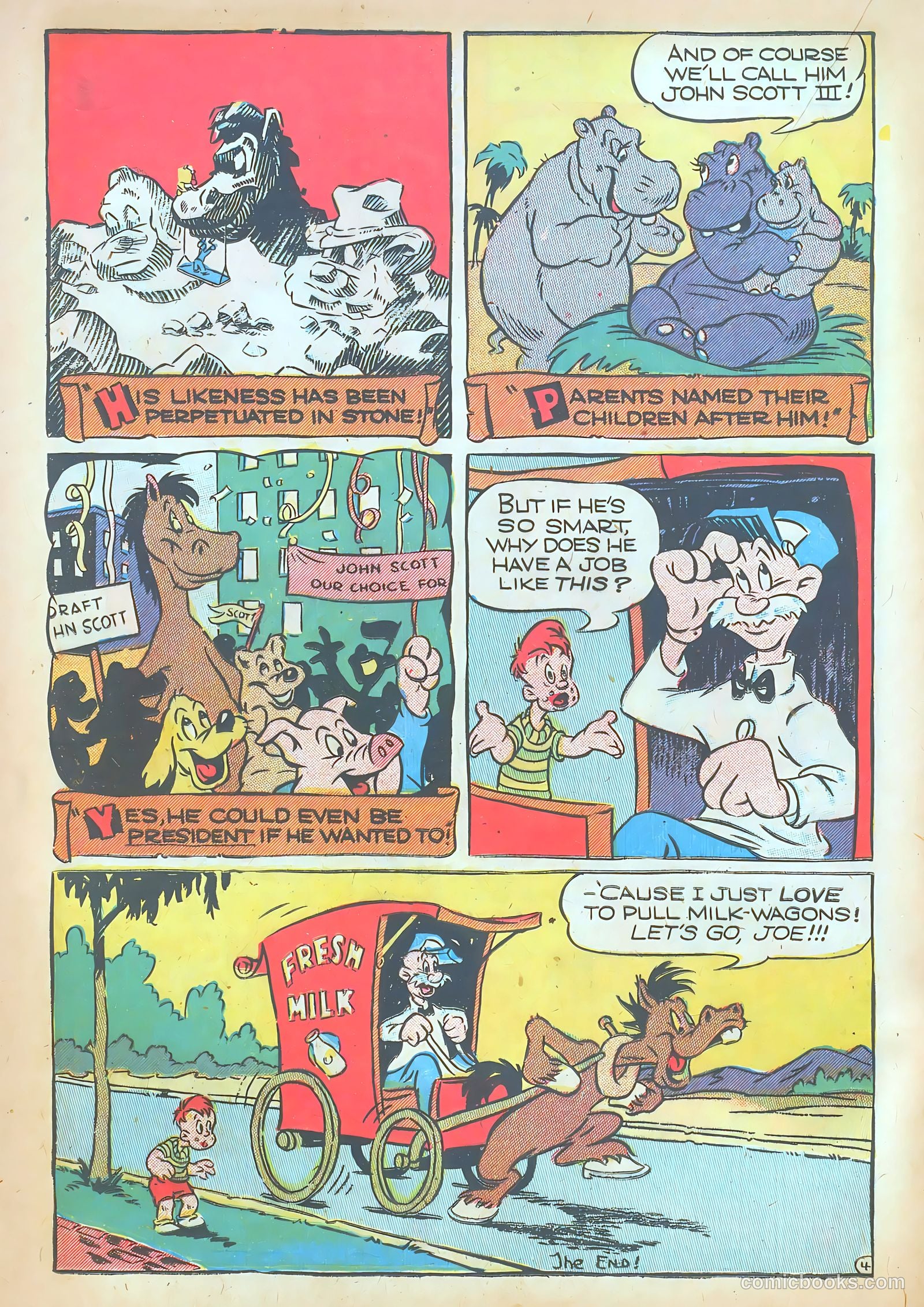 Giggle Comics #86 (1952) — page 20 of 36