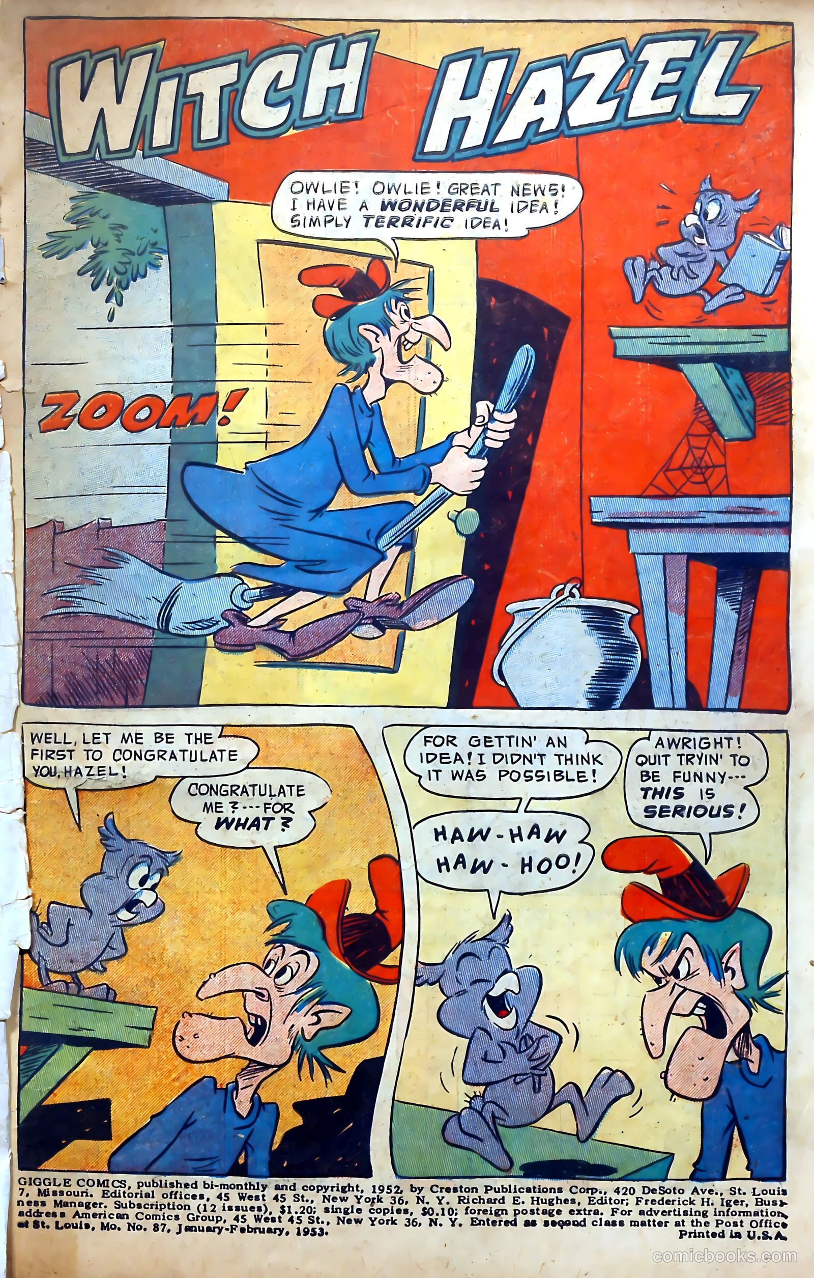 Giggle Comics #87 (1953) — page 3 of 36