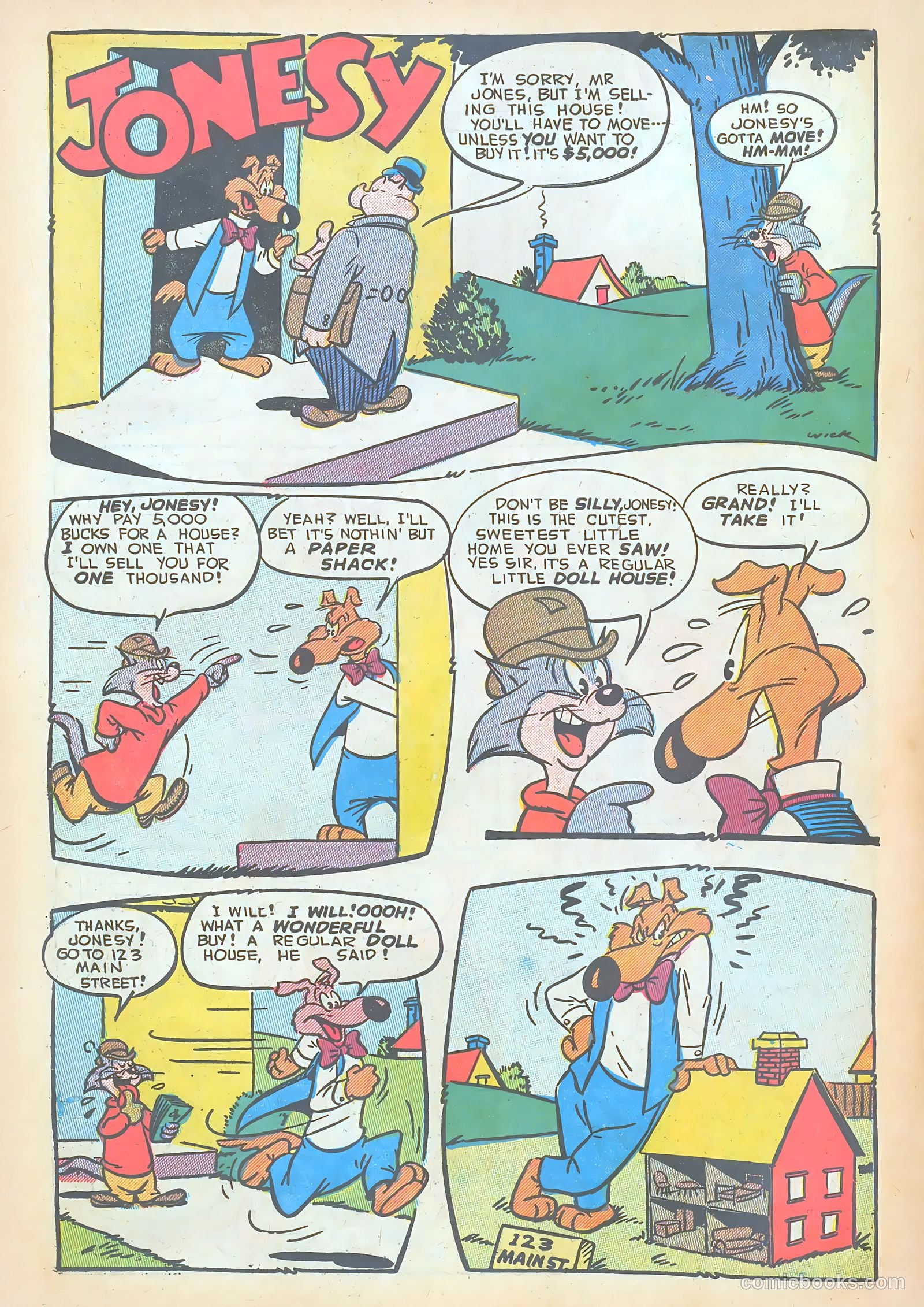Giggle Comics #88 (1953) — page 34 of 36
