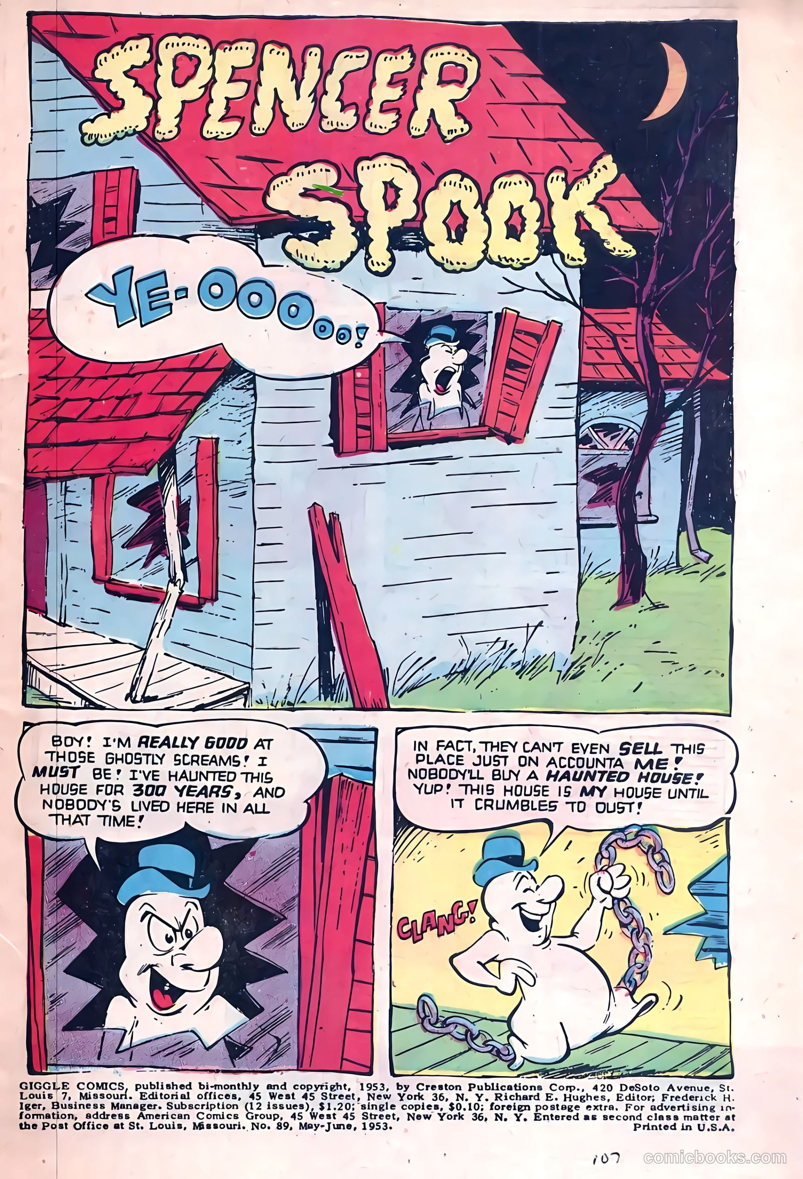 Giggle Comics #89 (1953) — page 3 of 36
