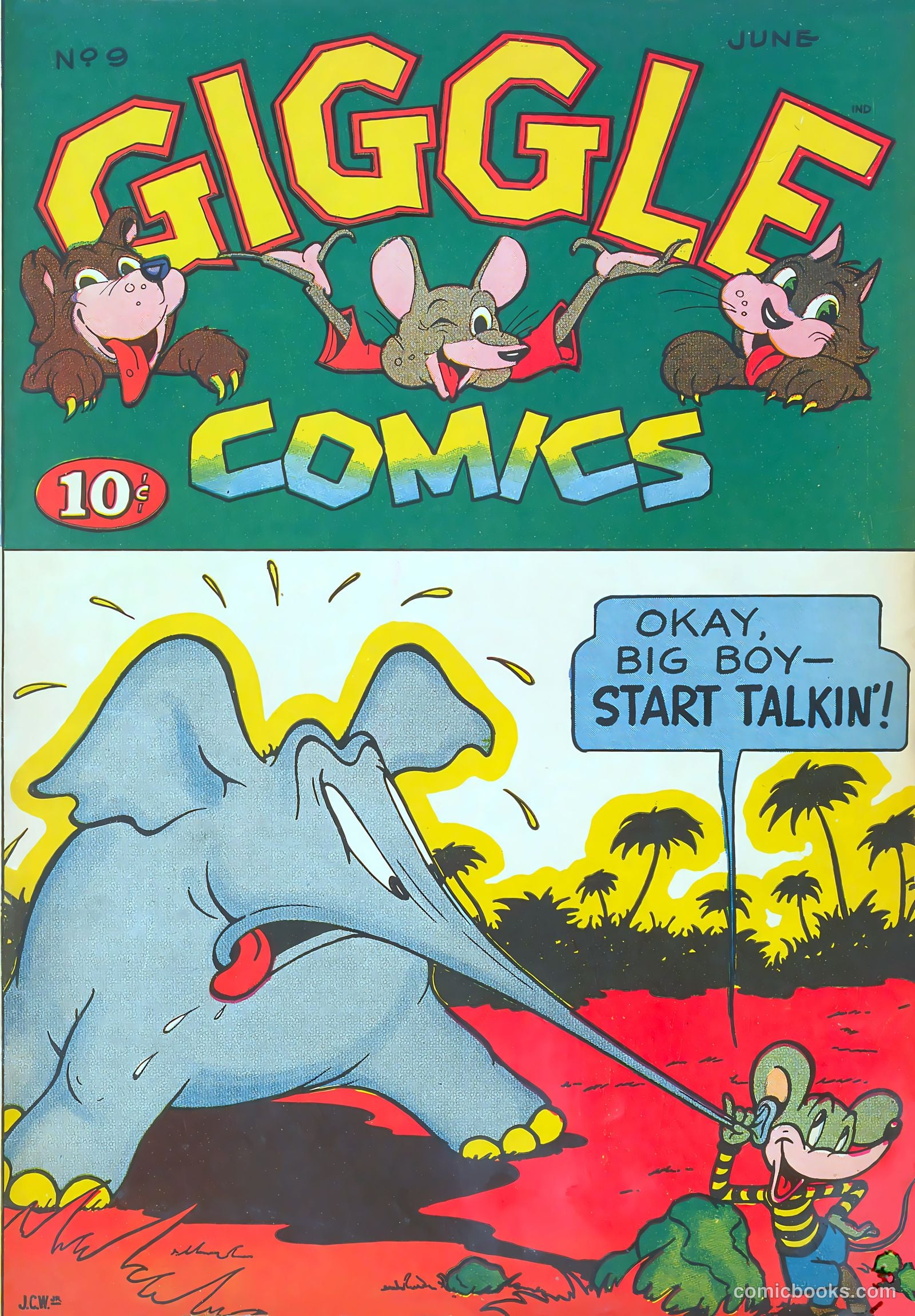 Giggle Comics #9
