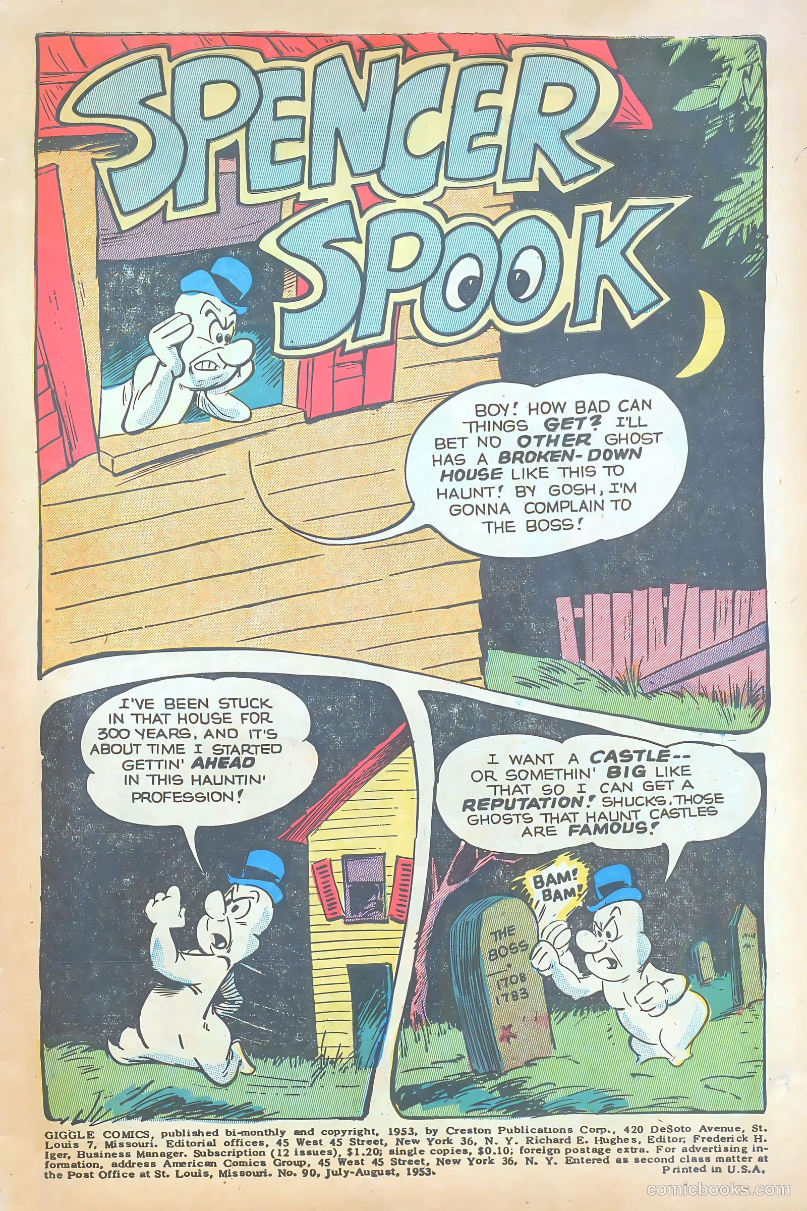 Giggle Comics #90 (1953) — page 3 of 36