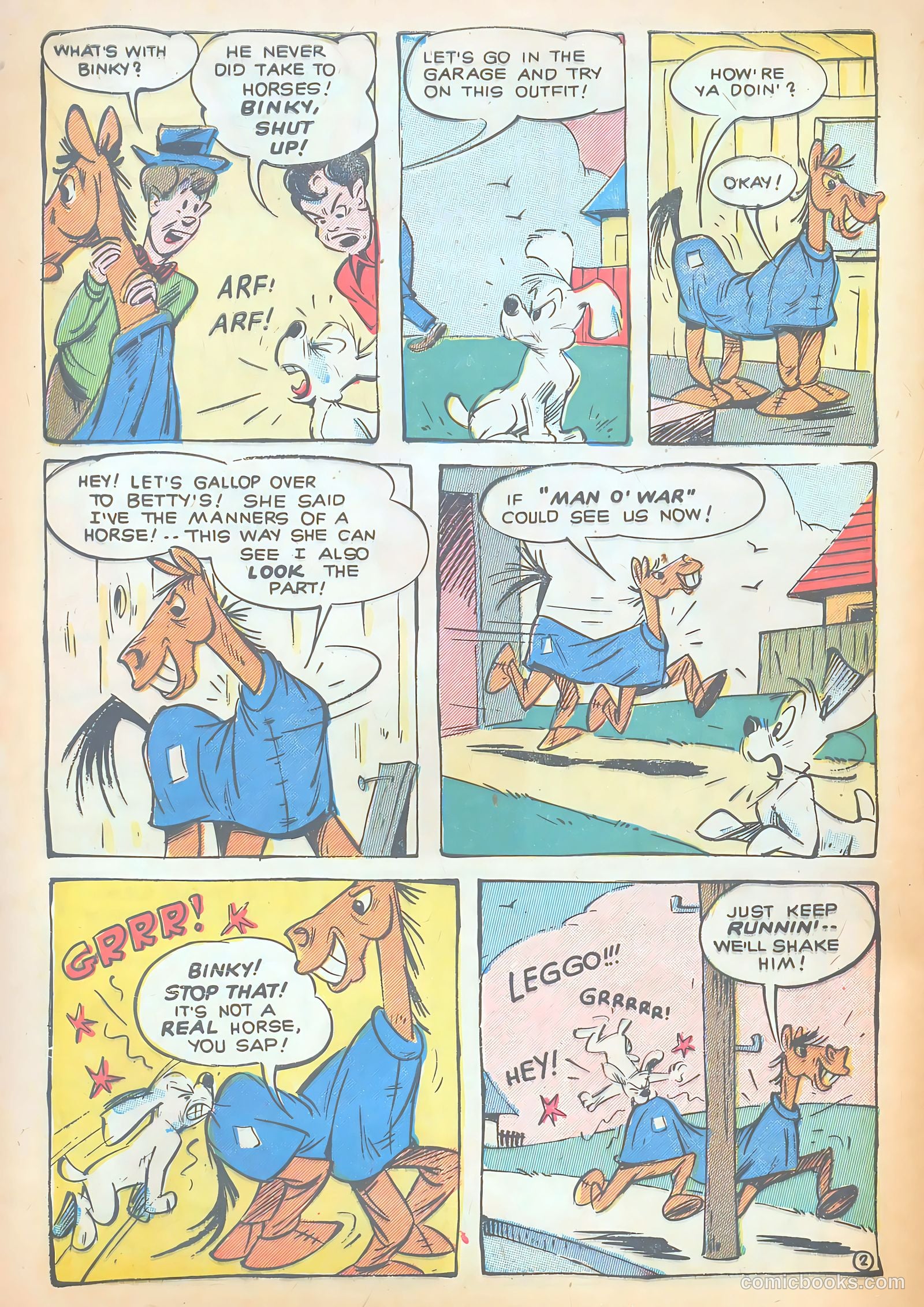 Giggle Comics #90 (1953) — page 28 of 36