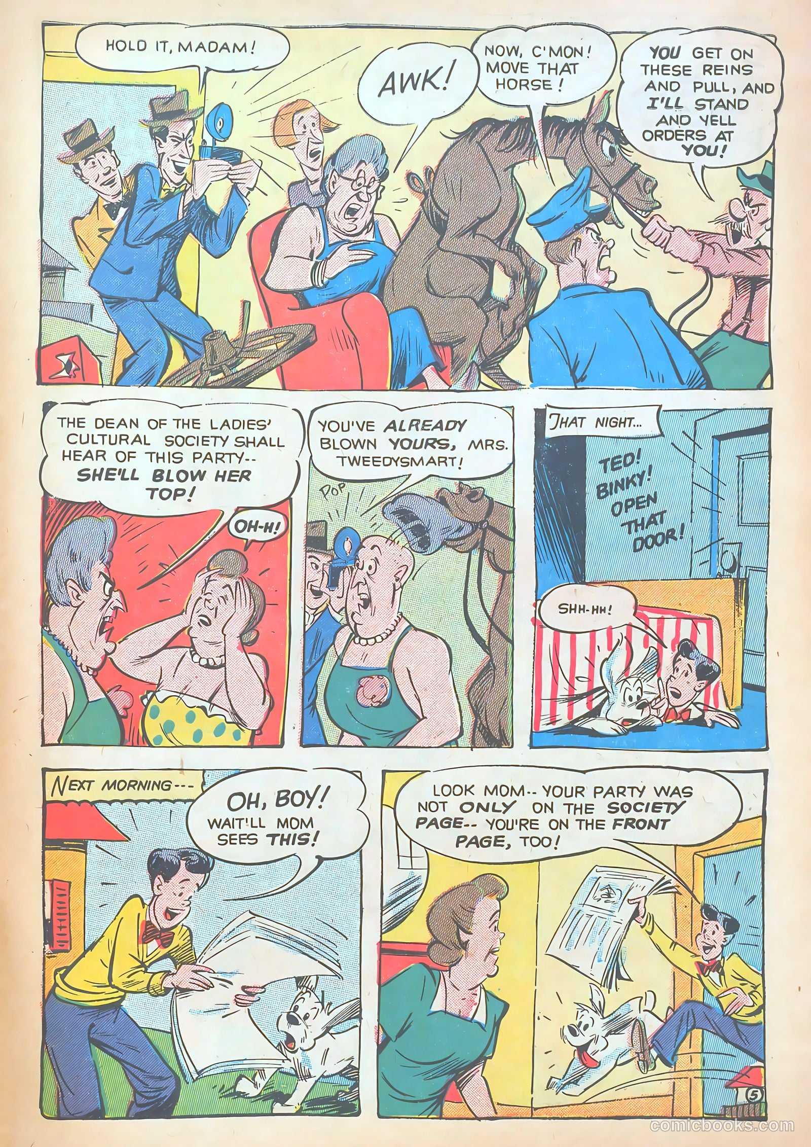 Giggle Comics #90 (1953) — page 31 of 36