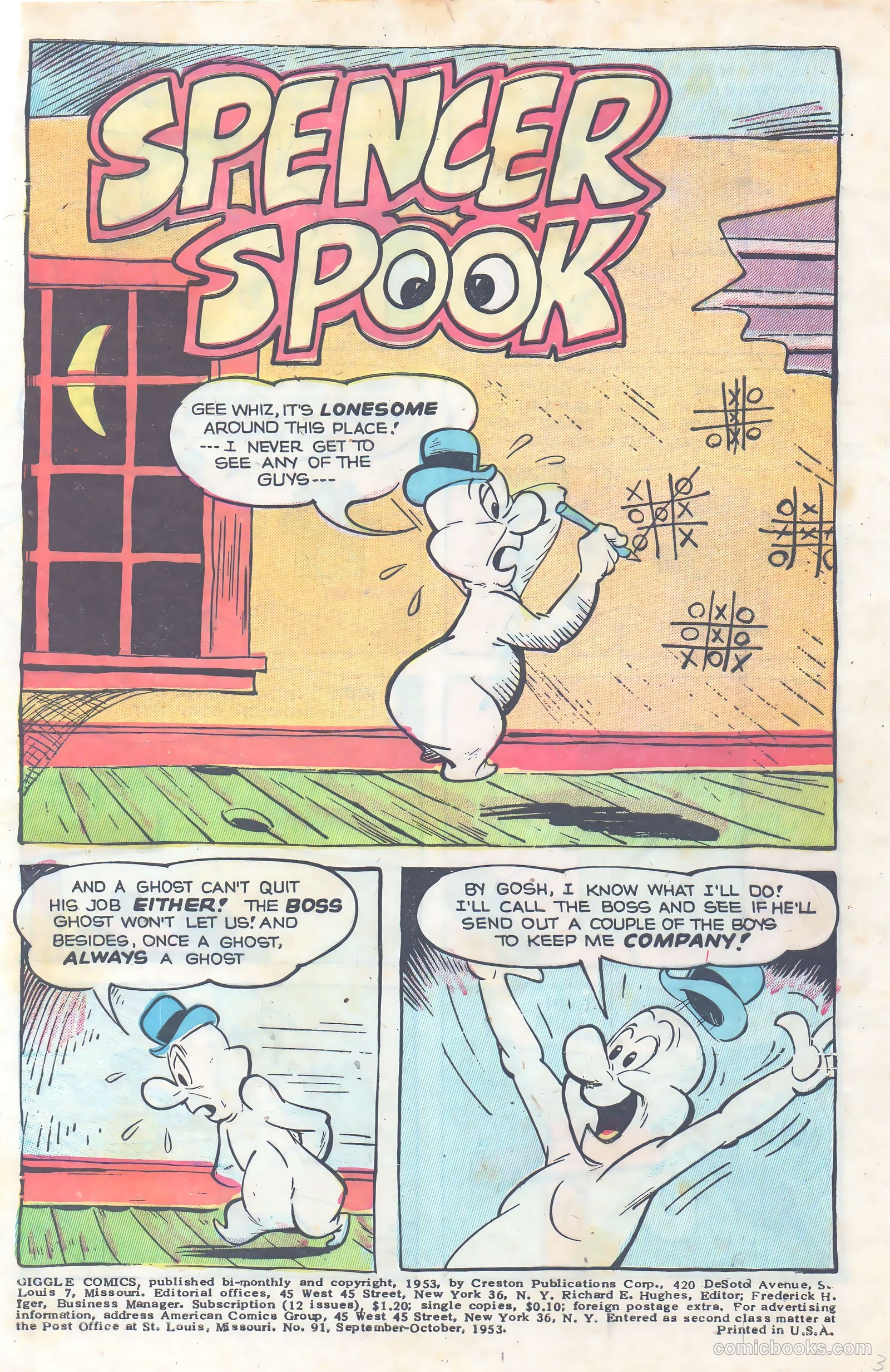 Giggle Comics #91 (1953) — page 3 of 36