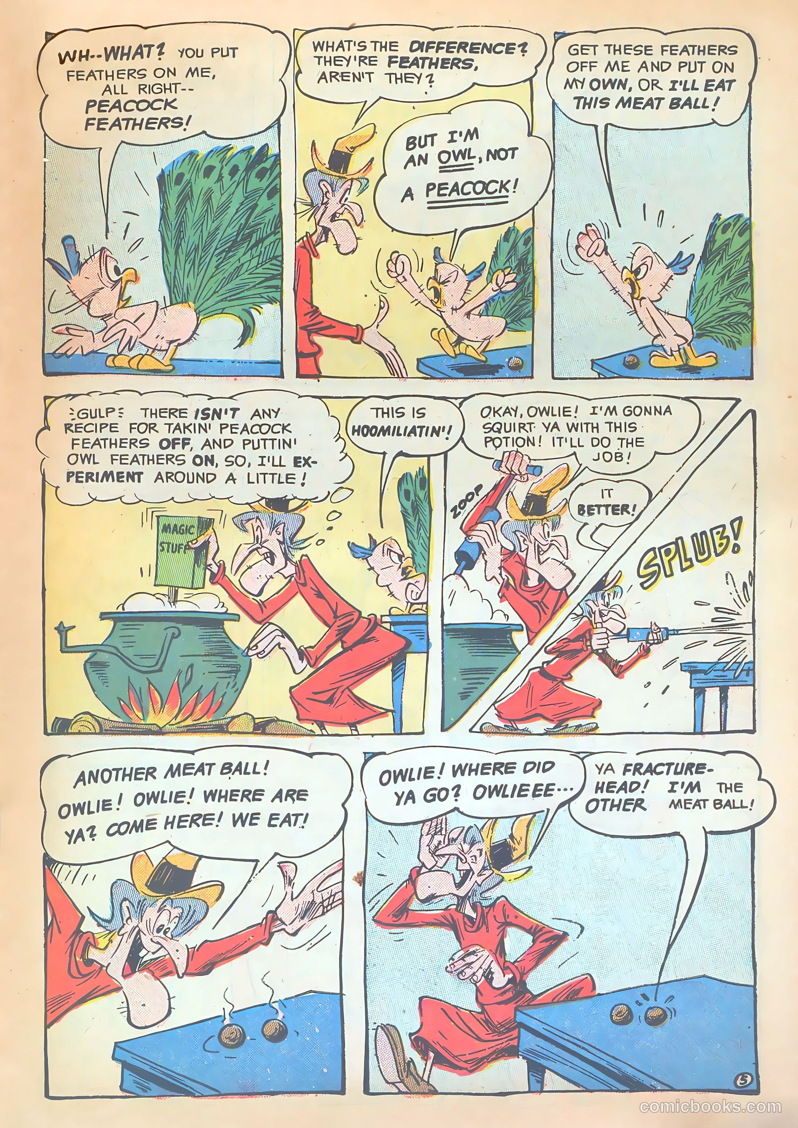 Giggle Comics #92 (1953) — page 23 of 36