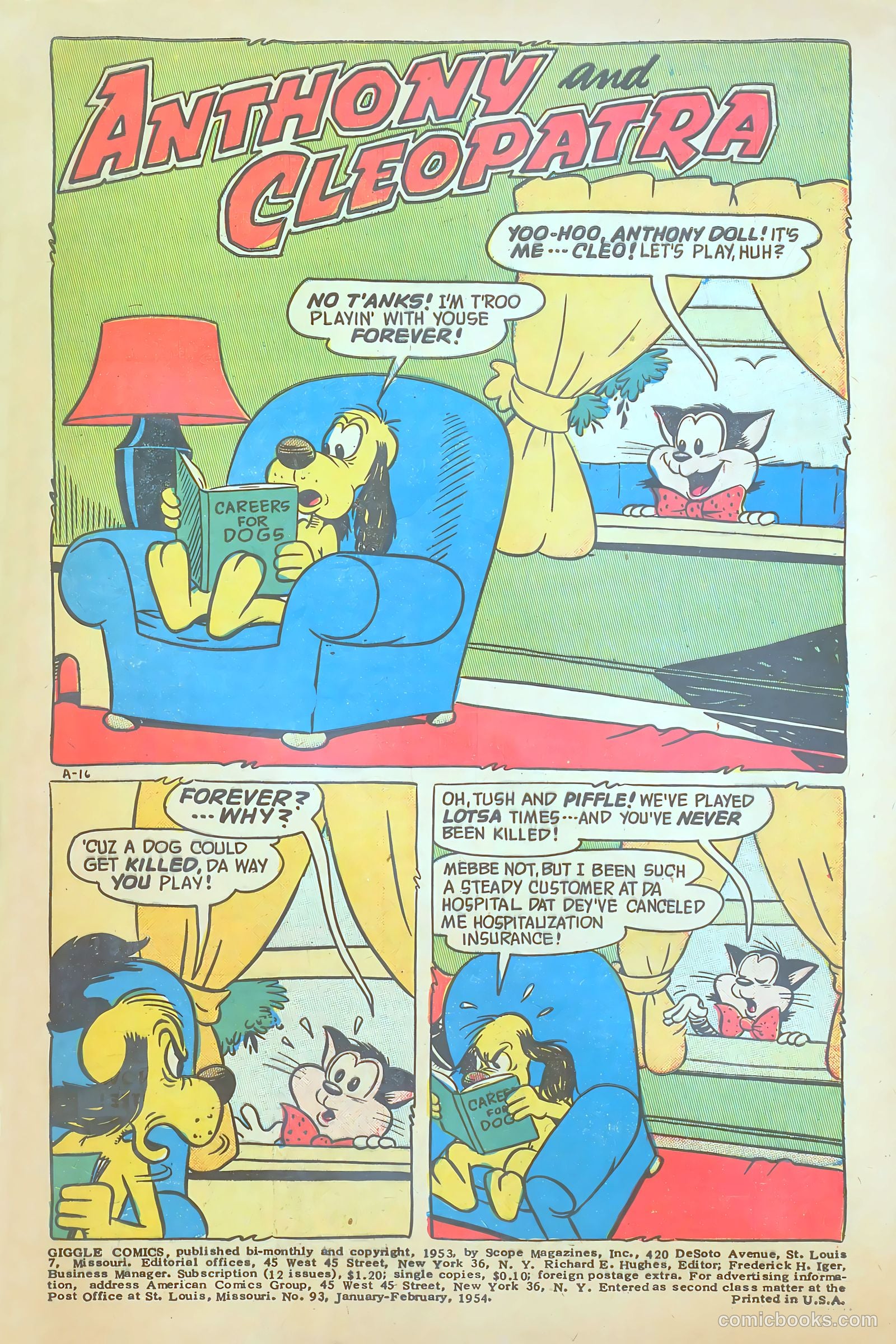 Giggle Comics #93 (1954) — page 3 of 36